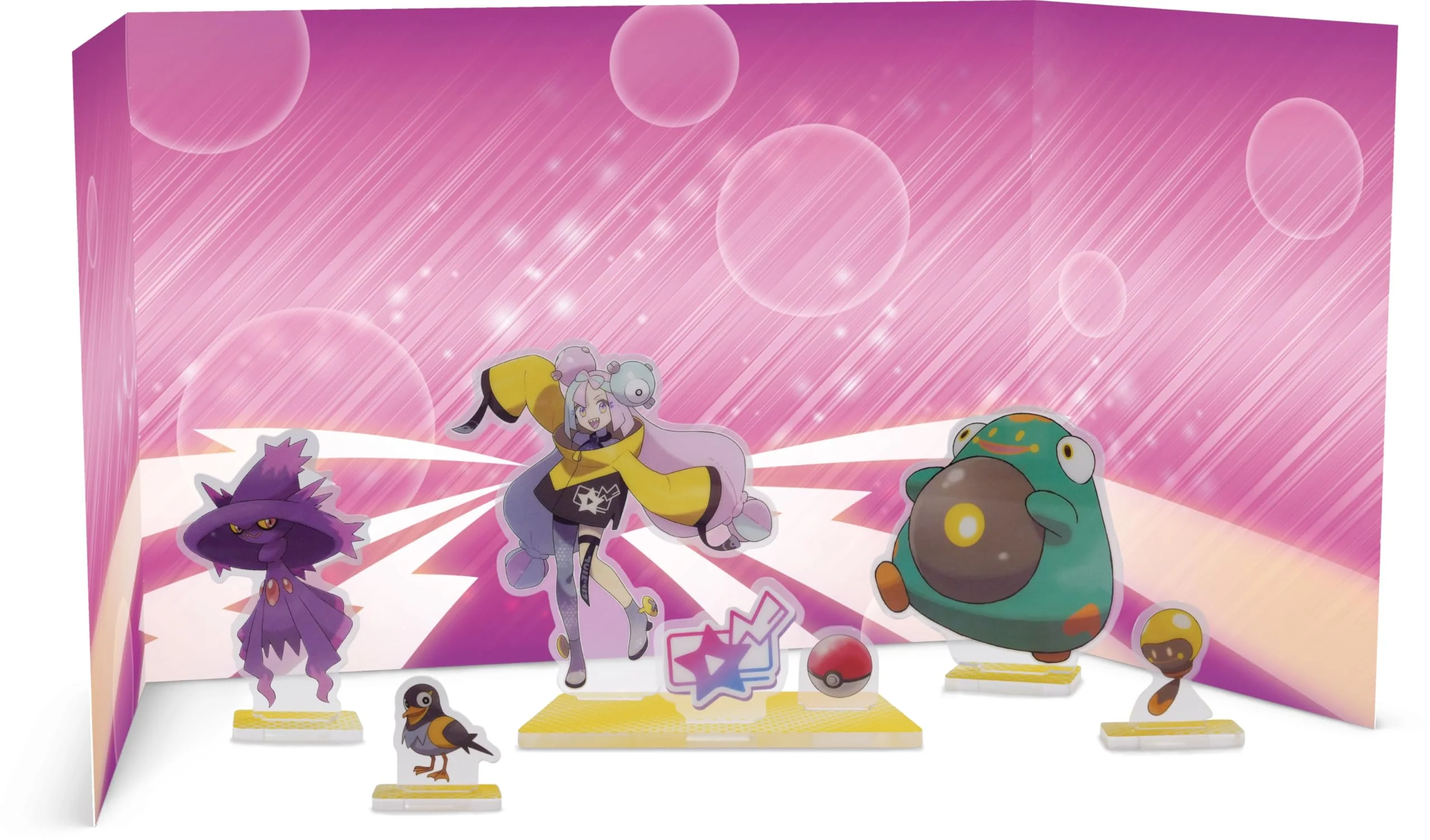Pokémon-Sammelkartenspiel: Premium-Kollektion Enigmaras Wampitz-ex (1 holografische Vollbild-Promokarte, 6 Boosterpacks & Kunststoff-Aufsteller) - Image 3