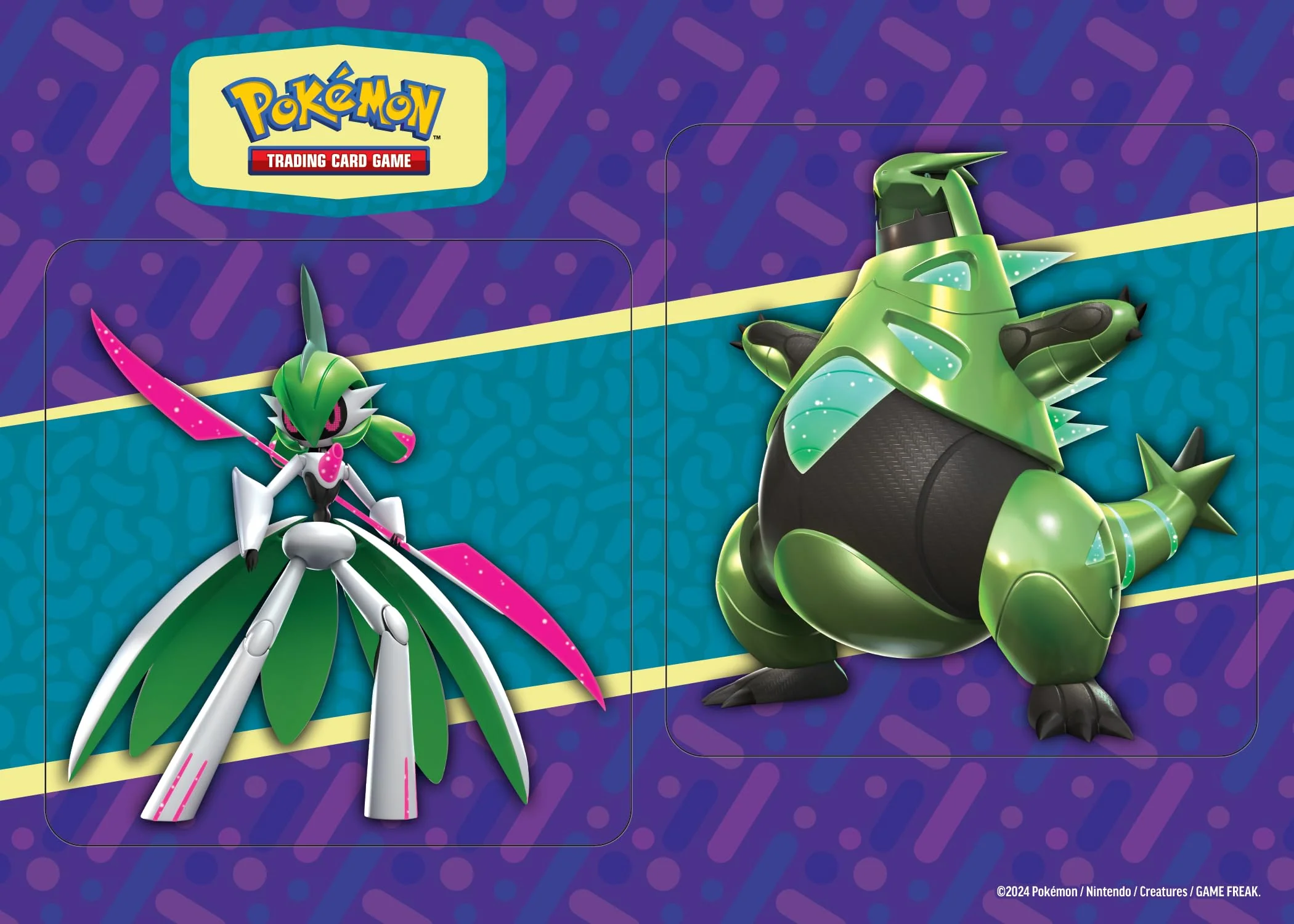 Pokémon-Sammelkartenspiel: Sammelkoffer: Brüllschweif & Eisenkrieger (2 holografische Promokarten, 6 Boosterpacks & mehr) - Image 2