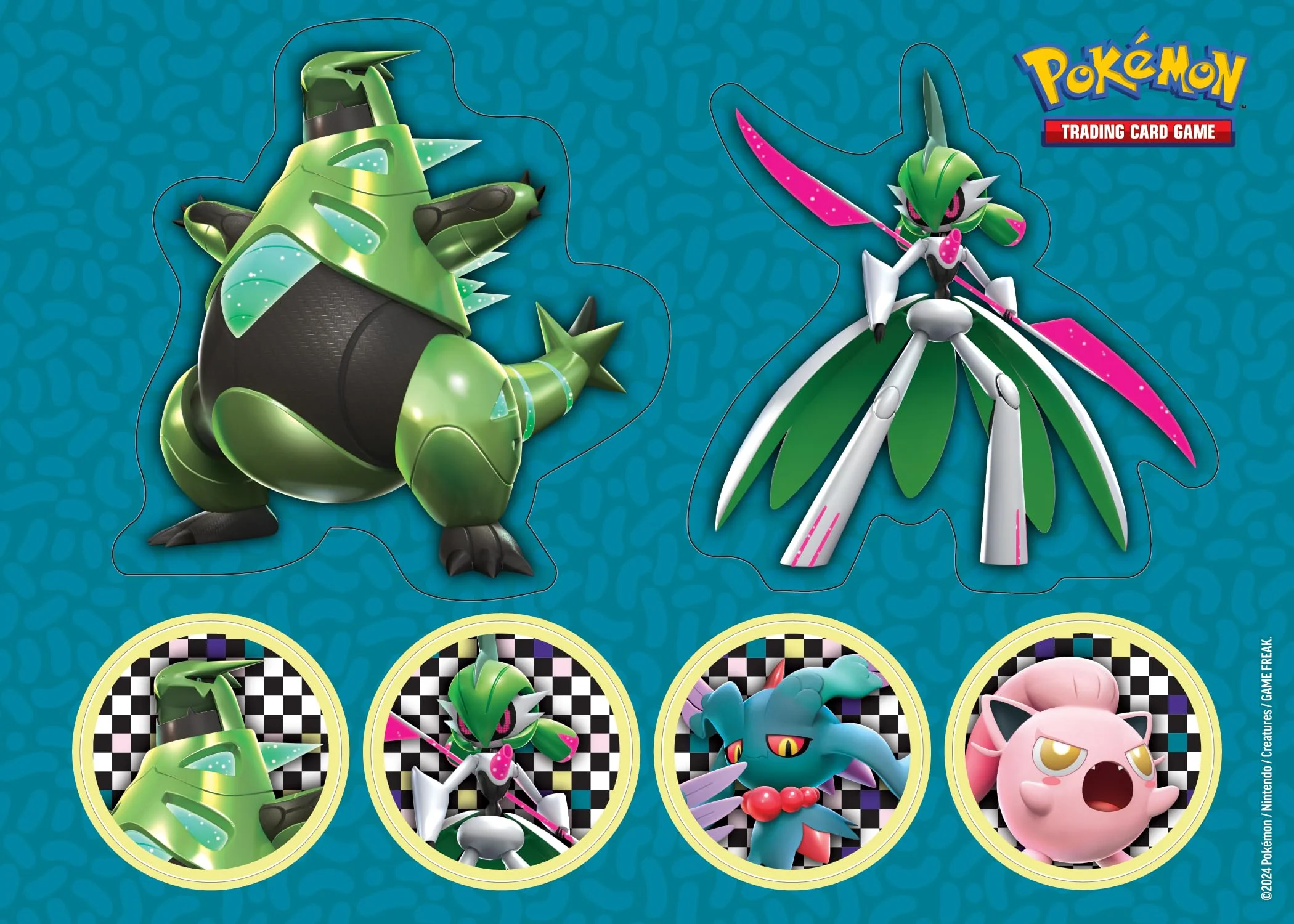 Pokémon-Sammelkartenspiel: Sammelkoffer: Brüllschweif & Eisenkrieger (2 holografische Promokarten, 6 Boosterpacks & mehr) - Image 4