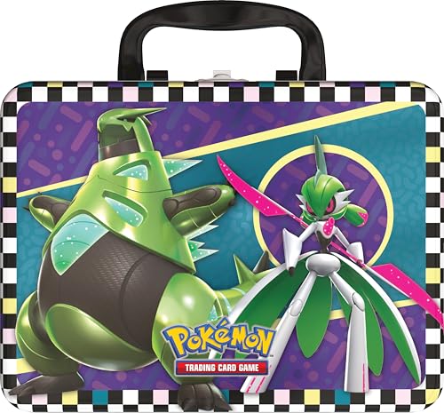 Pokémon-Sammelkartenspiel: Sammelkoffer: Brüllschweif & Eisenkrieger (2 holografische Promokarten, 6 Boosterpacks & mehr) - Image 9