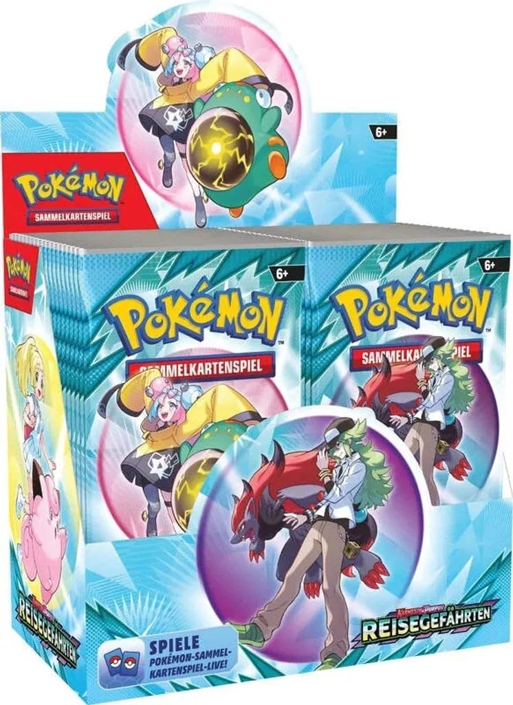 Pokémon TCG: Karmesin&Purpur - Reisegefährten (KP09) Booster Pack - DE - Image 2