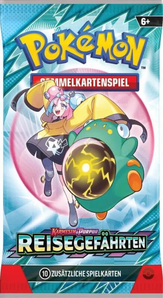 Pokémon TCG: Karmesin&Purpur - Reisegefährten (KP09) Booster Pack - DE - Image 4