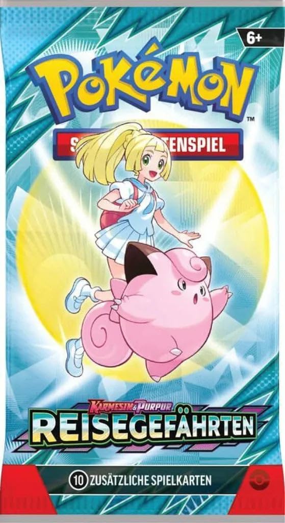 Pokémon TCG: Karmesin&Purpur - Reisegefährten (KP09) Booster Pack - DE - Image 6