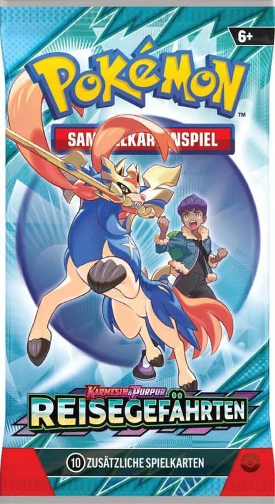 Pokémon TCG: Karmesin&Purpur - Reisegefährten (KP09) Booster Pack - DE - Image 7