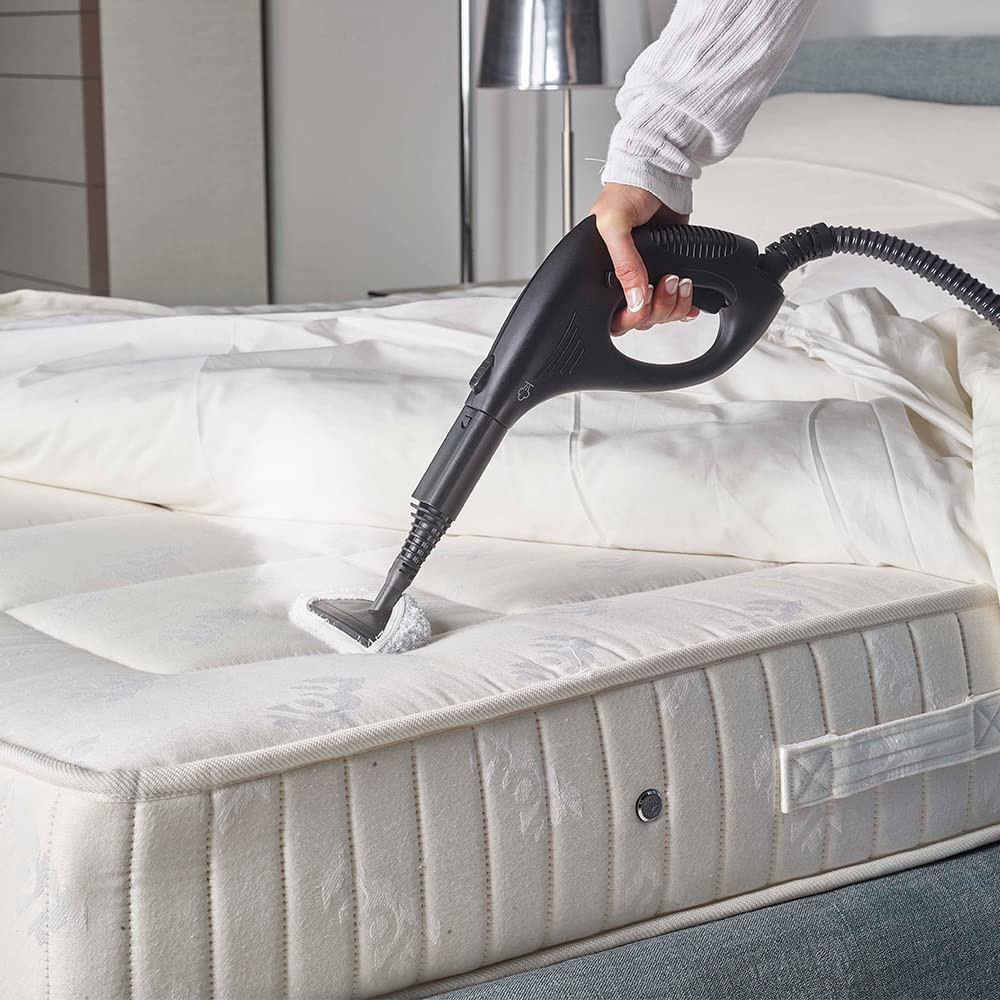 POLTI PTEU0268 Dampfreiniger Smart 30 R mit Sicherheitsverschluss, maximal Druck 3,0 bar, Dampfausstoss bis zu 85 g/min, Aufheizzeit 8 Minuten, Anzeigesignal Druck bereit, Heizkessel aus Edelstahl, 39 x 25 x 29 cm, 1800 W, rot / weiss - Image 8