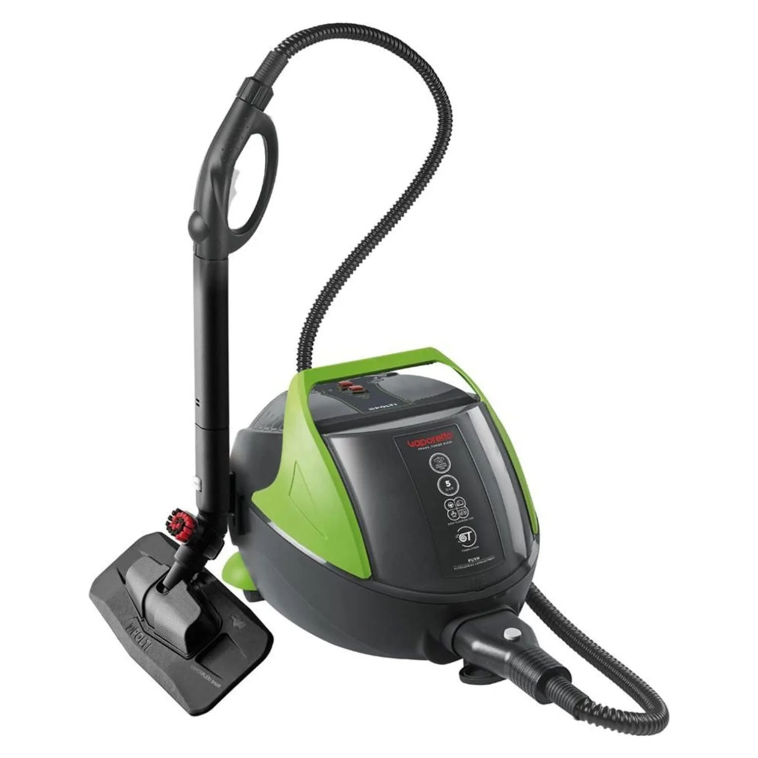Polti Vaporetto PRO 95 Flexi Dampfreinigungsgerät mit 5 BAR, Wassertankkapazität 1.3 L und Turbo Funktion, 1100 Watt, regulierbarer Dampf, tötet und beseitigt 99,99%* der Viren, Keime und Bakterien - Image 9