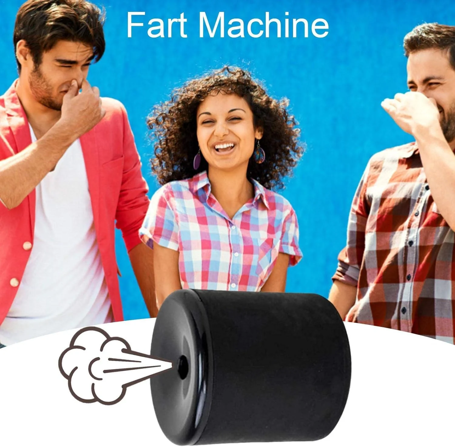 Pooter Fart Machine Toy, Neuheit Squeeze Pooter Fart Machine Gadget Farting Sounds Lustiger Squeeze Fake Fart für Funny Gag Party Geburtstagswitz Geschenk Scherzartikel - Image 4