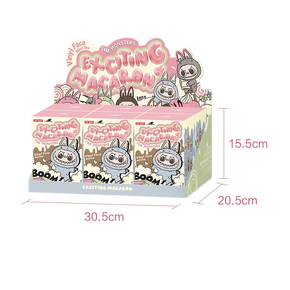 POP MART The Monsters - Exciting Macaron Vinyl Face 1PC - Image 3