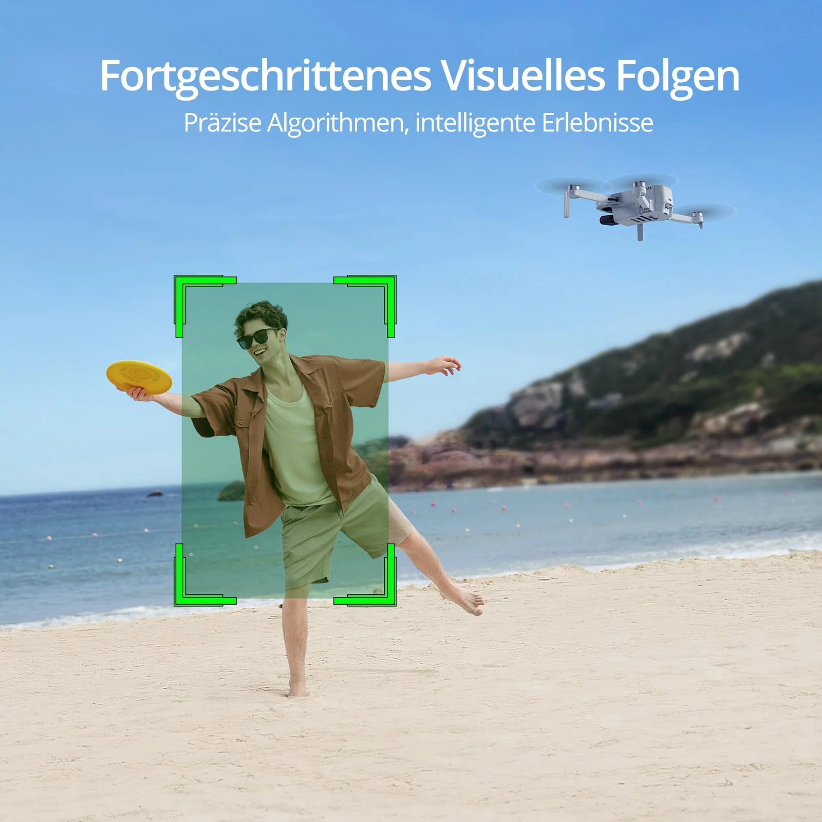 Potensic ATOM 4K GPS Drohne mit 3-Achsen-Gimbal, 96 Min. Lange Flugzeit, 6KM FPV Übertragung, Visuelles Folgen/QuickShots/RTH, unter 249g, Windstärke 5, 12MP Fotos Kameradrohne für Anfänger Erwachsene - Image 6