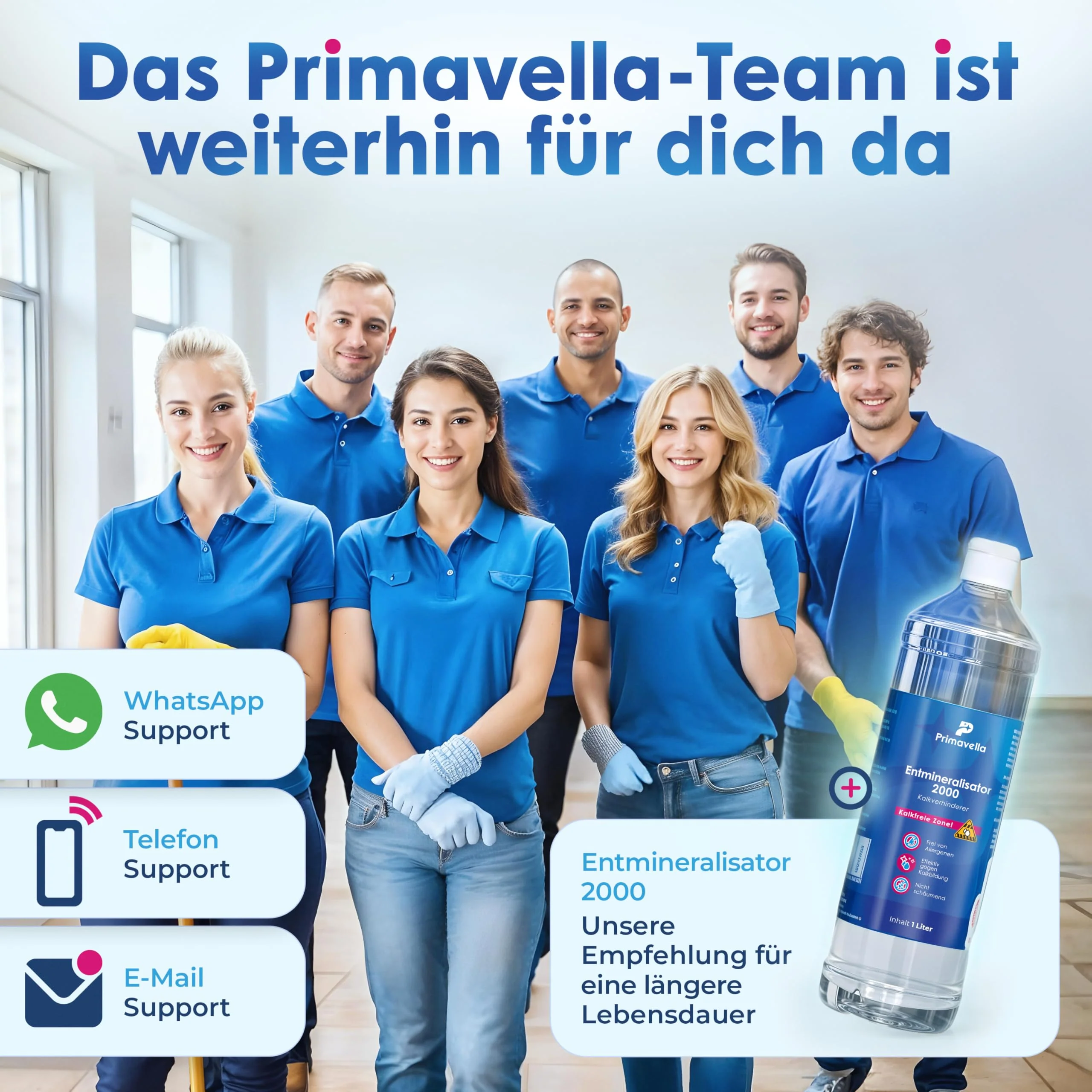 Primavella Dampfreiniger Don Vito – Leistungsstarker Steam Cleaner für Boden, Polstermöbel & Bad – Reiniger Dampf mit 3,5 Bar - 16x Zubehör für Fugen & Sofa – Vielseitige Dampfmaschine - Image 7