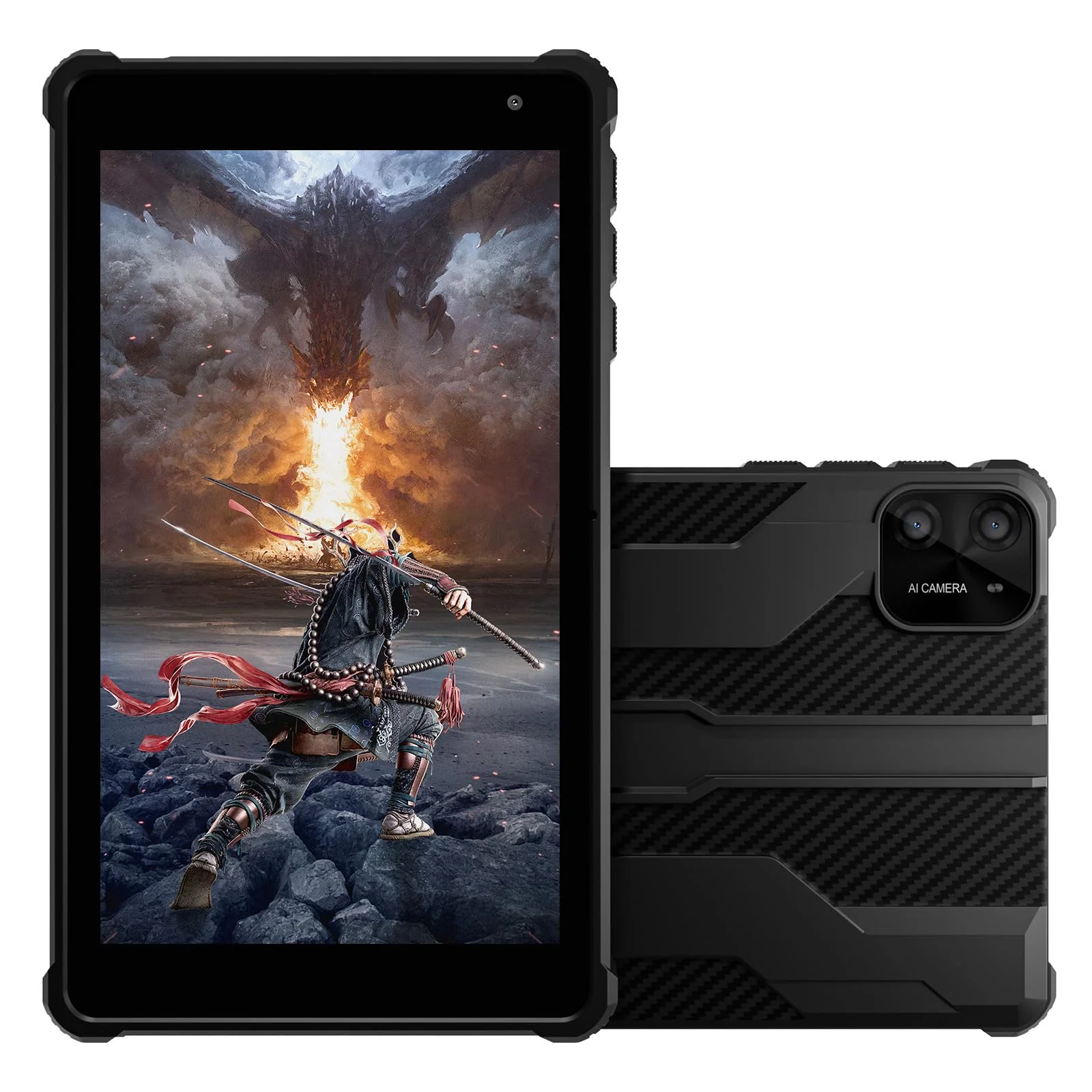 PRITOM 7 Zoll Android 14 Tablet PC mit 8GB RAM 64 GB ROM, 1024GB Expand, 8-Core, 5G WiFi, Dual Kamera, Bluetooth, 7" Tablet mit Schutzhülle - Image 3