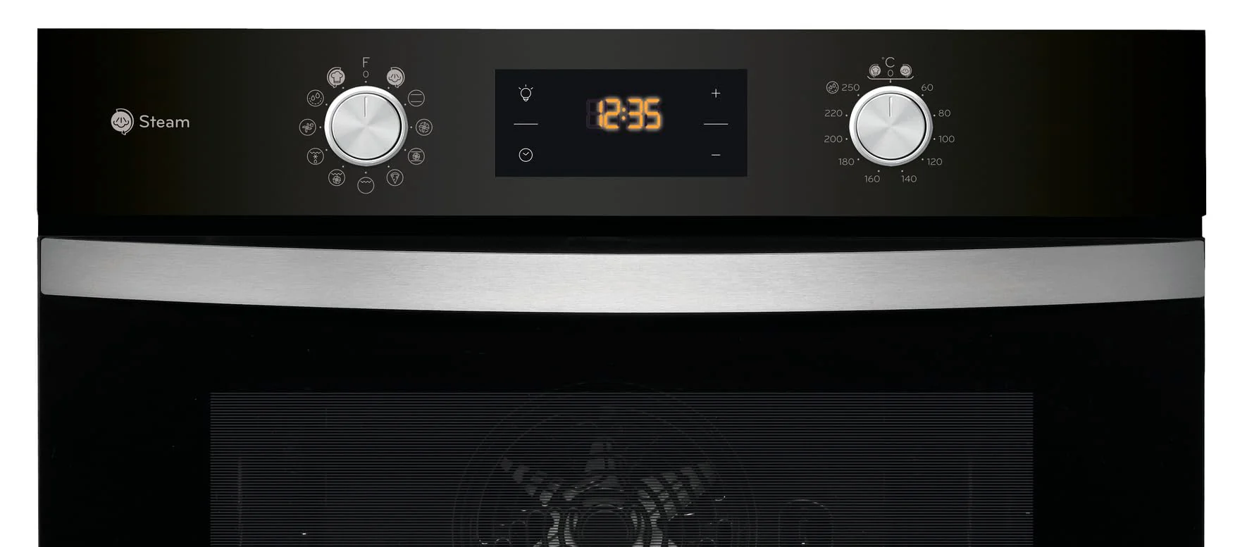 Privileg PBWK3 JH8S BLG Einbau-Backofen mit Hydrolyse und Dampffunktionen/ 71 l/Hydrolyse/CLICK und CLEAN/Multi-Level-Kochen/Pizzafunktion/Freasy Cook