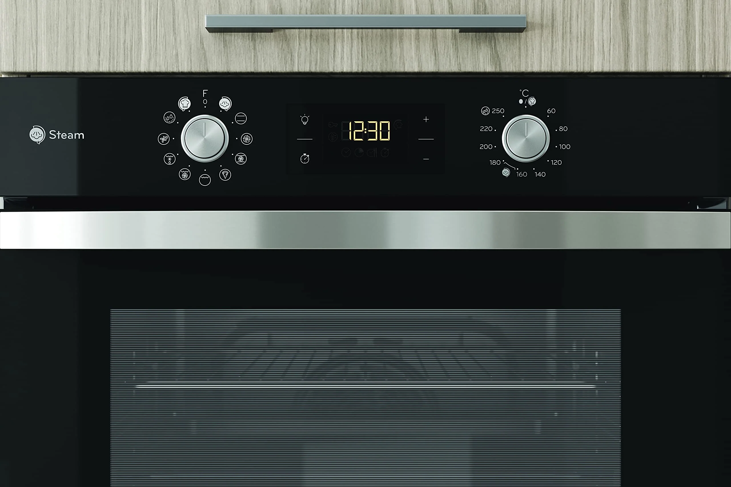 Privileg PBWK3 JH8S BLG Einbau-Backofen mit Hydrolyse und Dampffunktionen/ 71 l/Hydrolyse/CLICK und CLEAN/Multi-Level-Kochen/Pizzafunktion/Freasy Cook - Image 9