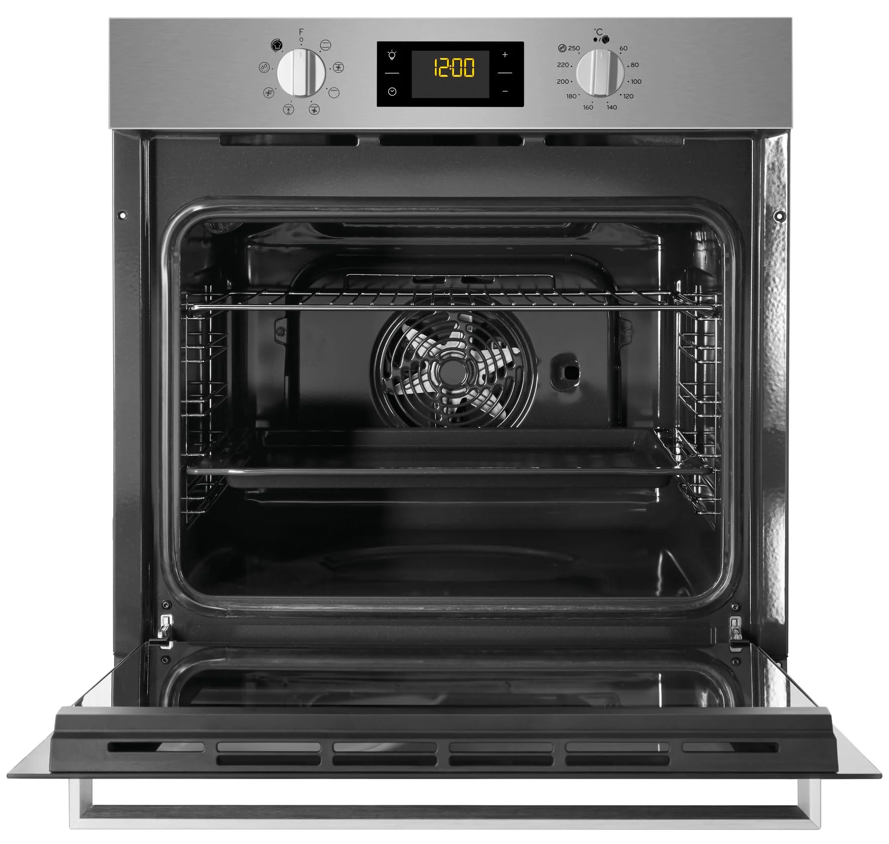 Privileg PBWR6 OH5F IN Einbau-Backofen/ Energieffizienzklasse A/ 71 L/ Hydrolyse-Reinigungsfunktion/ Multifunktions-Umluftbackofen Mit 7 Funktionen/ Edelstahl/ Turn&Go/ Click&Clean - Image 2