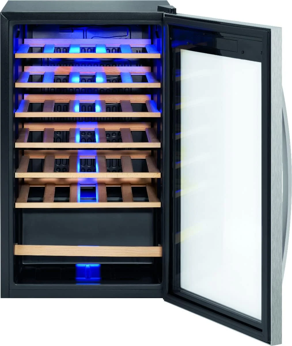 ProfiCook Weinkühlschrank | 36 Flaschen | Getränkekühlschrank | UV-beständige Glastür | Weinkühler | LED-Beleuchtung | 7 Lagerebenen - Davon 6 herausnehmbar | 4-18°C | PC-WK 1235 - Image 2