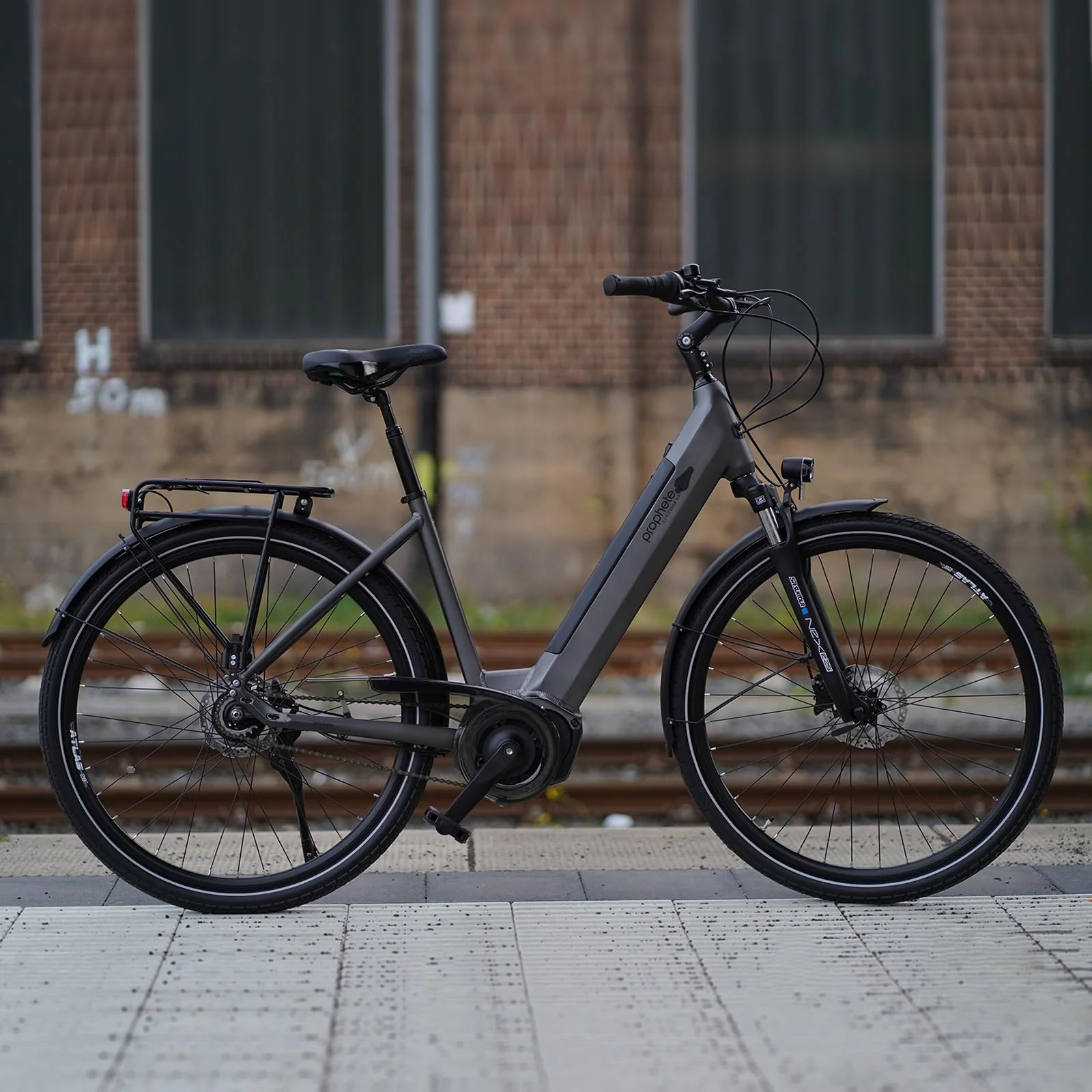 Prophete Geniesser 3.0 City E-Bike 28 Zoll - 360Wh - Integrierter Akku - Mittelmotor AEG - 7-Gang Nabenschaltung - HDY. Scheibenbremse - Rahmenhöhe 48 cm - Image 6