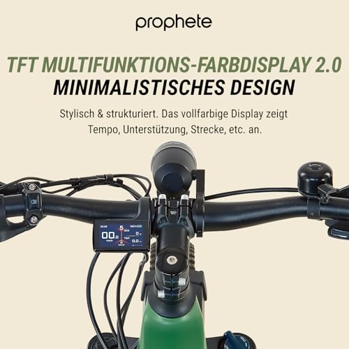 Prophete Stack 5.0 SUV E-Bike Fully 29 Zoll - 720 Wh - Integrierter Akku - Mittelmotor AEG - 10-Gang Kettenschaltung - HDY. Scheibenbremse inkl. Gearsensor - Rahemnhöhe 48 cm - Image 10