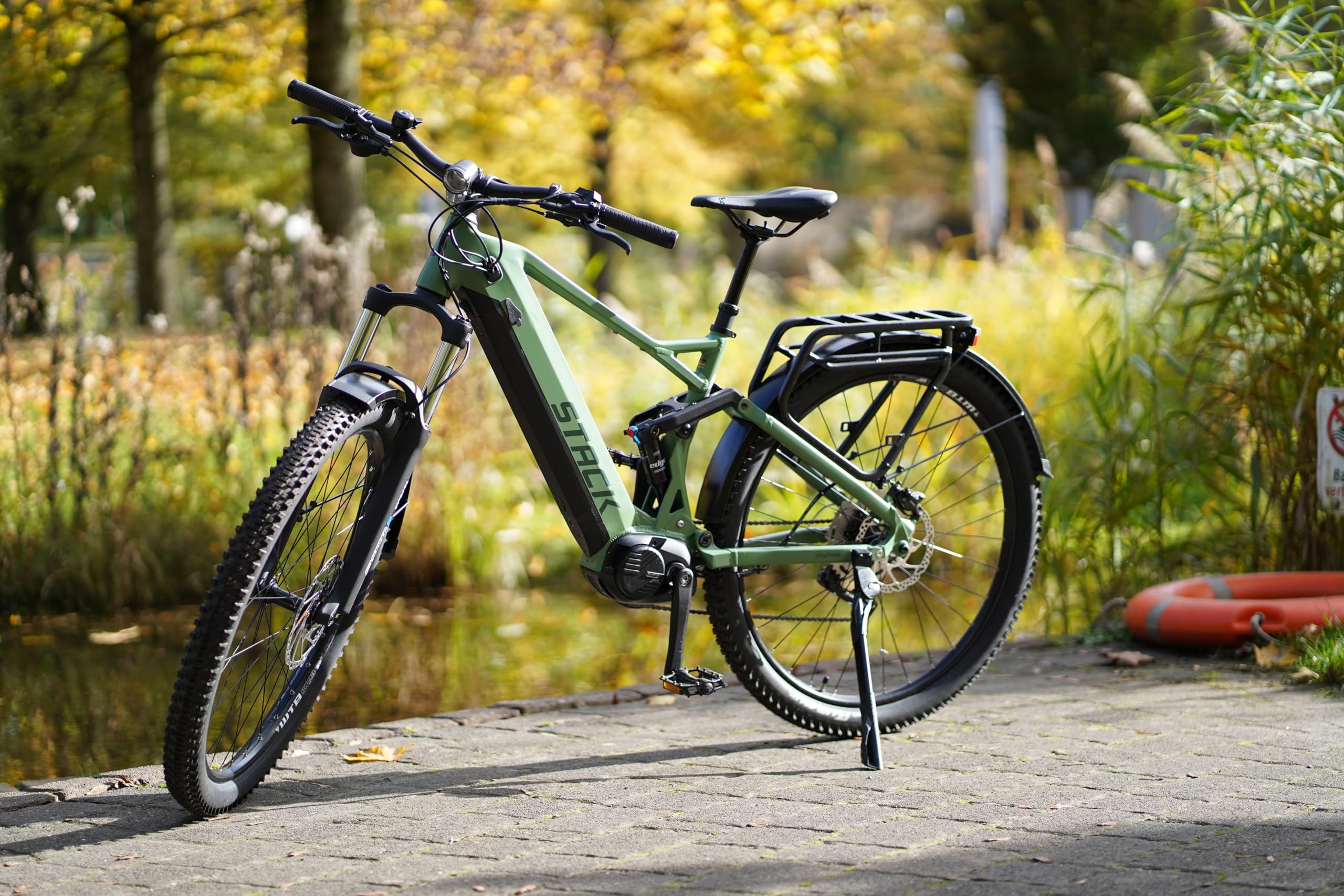 Prophete Stack 5.0 SUV E-Bike Fully 29 Zoll - 720 Wh - Integrierter Akku - Mittelmotor AEG - 10-Gang Kettenschaltung - HDY. Scheibenbremse inkl. Gearsensor - Rahemnhöhe 48 cm - Image 3