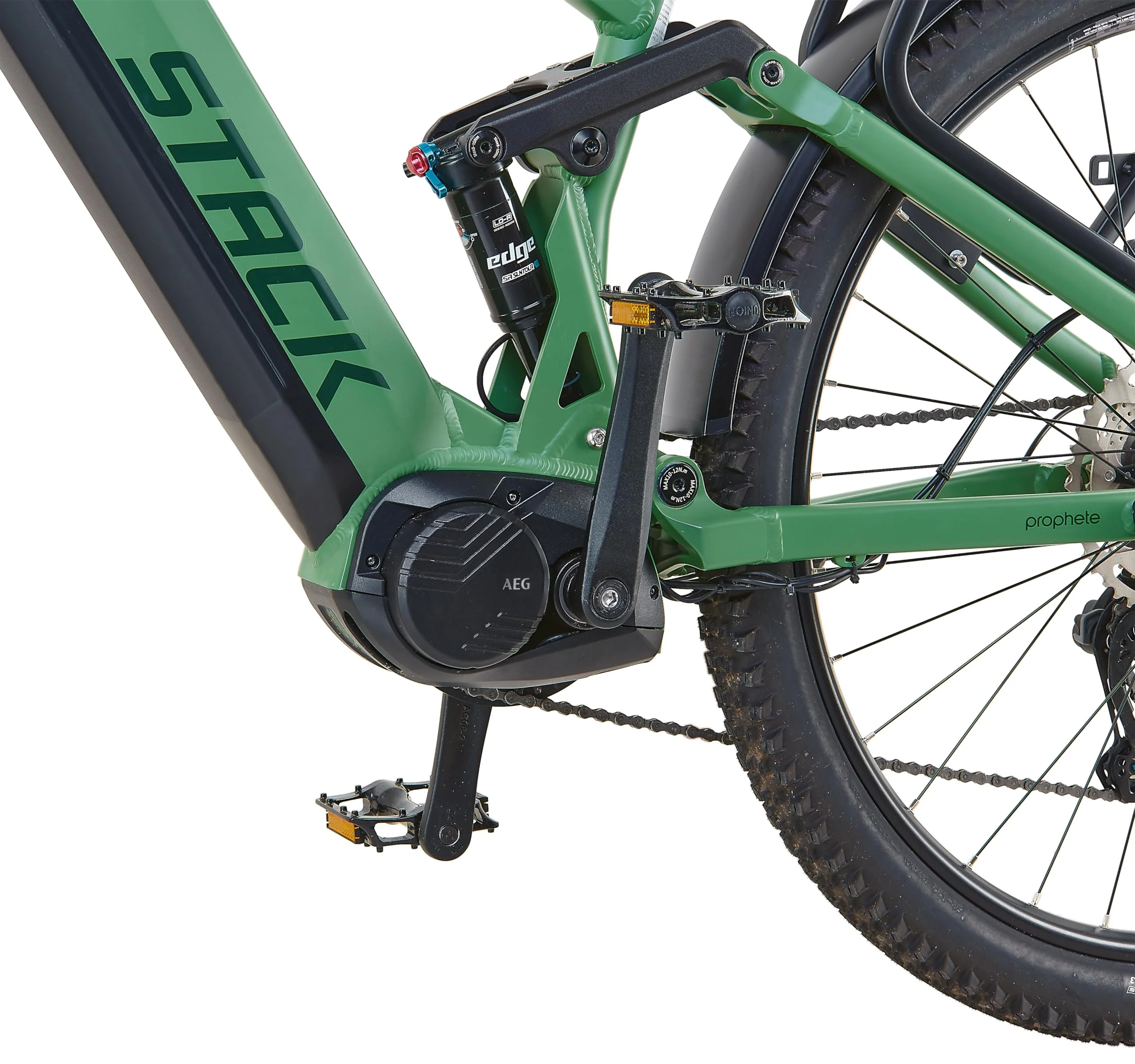 Prophete Stack 5.0 SUV E-Bike Fully 29 Zoll - 720 Wh - Integrierter Akku - Mittelmotor AEG - 10-Gang Kettenschaltung - HDY. Scheibenbremse inkl. Gearsensor - Rahemnhöhe 48 cm - Image 7