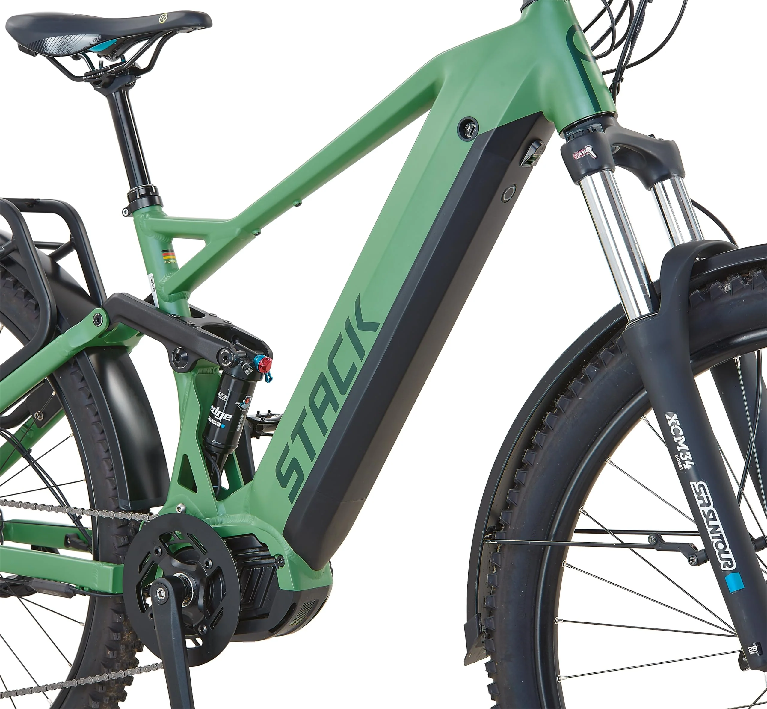 Prophete Stack 5.0 SUV E-Bike Fully 29 Zoll - 720 Wh - Integrierter Akku - Mittelmotor AEG - 10-Gang Kettenschaltung - HDY. Scheibenbremse inkl. Gearsensor - Rahemnhöhe 48 cm - Image 8