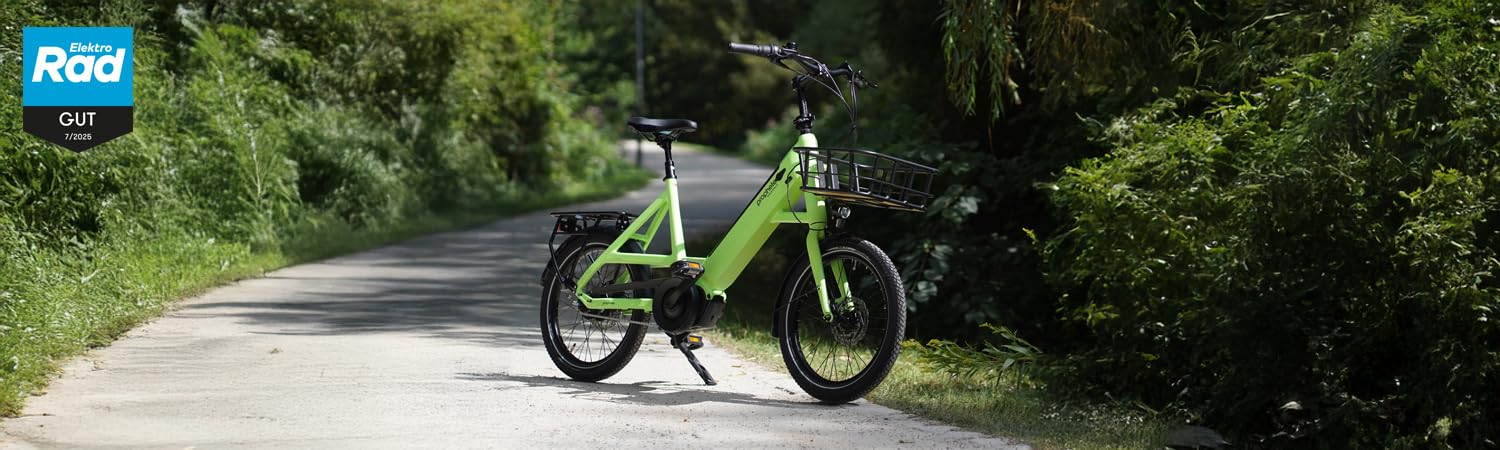 Prophete URBANICER 3.0 Urban Kompakt-E-Bike 20" – AEG 250W Mittelmotor, 110 km Reichweite, Shimano 7-Gang, Hydraulische Scheibenbremsen, LED-Beleuchtung, Integrierter Li-Ion Akku, Grau - Image 2