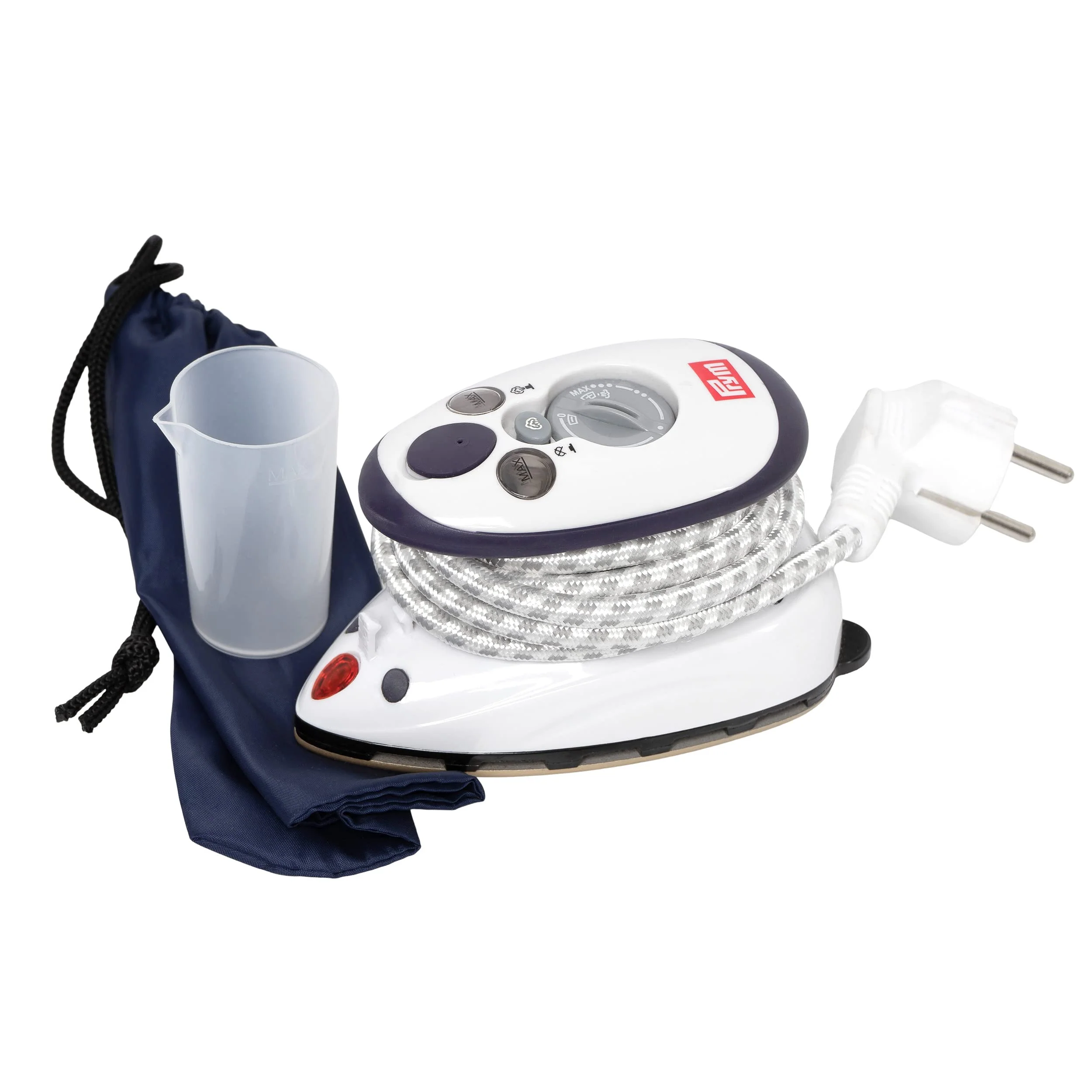 Prym Mini Dampf Bügeleisen Mit SEMPLIX Silikon Ablage Im Set (Pinky), Kleines Leichtes Für Reise und Zuhause - Image 7