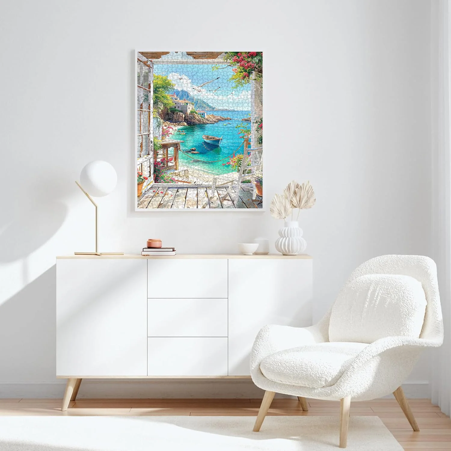 Puzzle 1000 Teile Erwachsene Landschaft, Impossible Klassische Jigsaw Puzzles, Geschicklichkeitsspiel für die ganze Familie, Puzzle farbenfrohes Legespiel Home Dekoration 70 x 50cm - Image 2