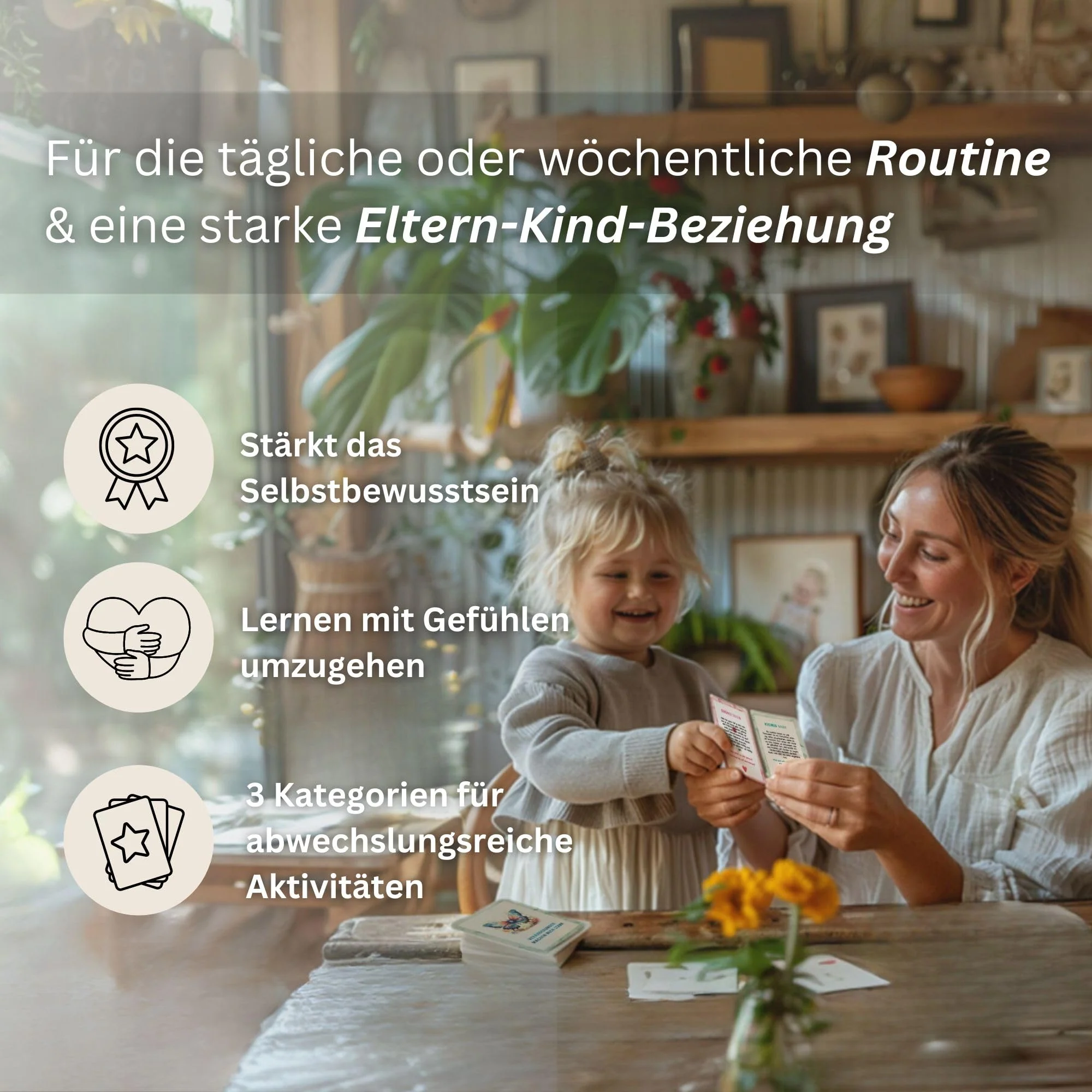 Rabano Art 52 Affirmationskarten für Kinder - Selbstbewusstsein & Achtsamkeit stärken bei Kindern - pädagogisch wertvoll - Gefühlskarten, Motivationskarten für Kinder - Kartenset mit Affirmationen - Image 5