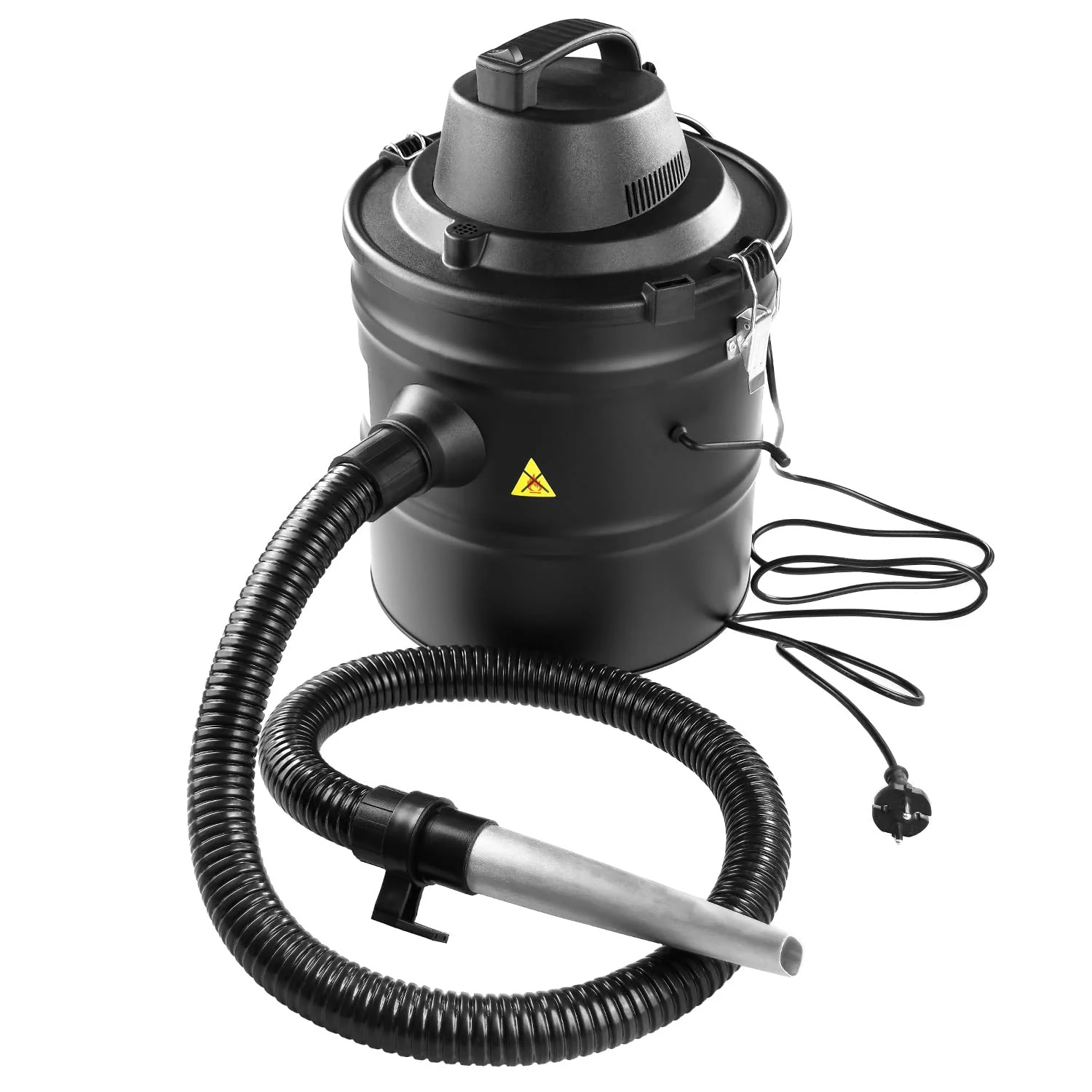 raik - Aschesauger 18L 1200W beutellos Kaminofen Grill Pelletofen kalte Asche Filtereinsatz 1,5m Saugschlauch Filterreinigung Kaminsauger Staub Kaminset Absauganlage Ruß Industriestaubsauger - Image 5