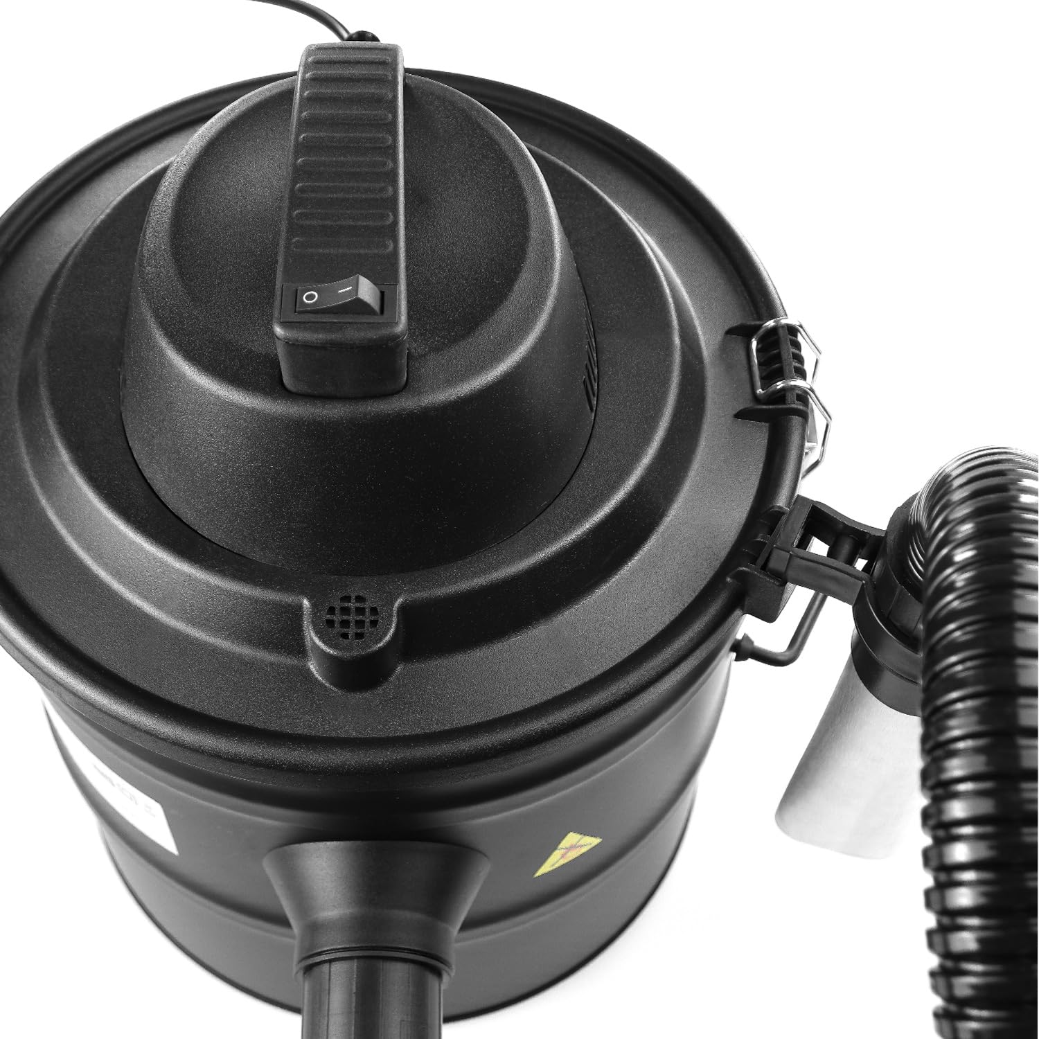 raik - Aschesauger 18L 1200W beutellos Kaminofen Grill Pelletofen kalte Asche Filtereinsatz 1,5m Saugschlauch Filterreinigung Kaminsauger Staub Kaminset Absauganlage Ruß Industriestaubsauger - Image 8