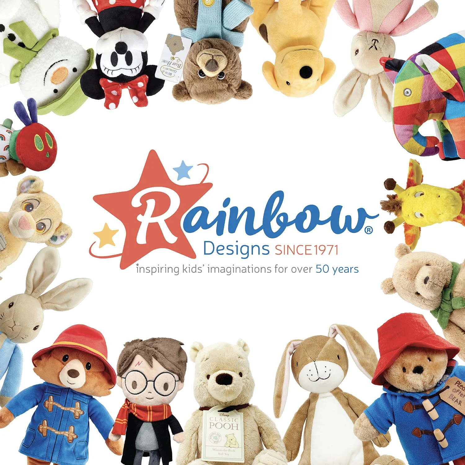 Rainbow Designs Harry Potter Hedwig Plüsch-Babyrassel - Weiches sensorisches Spielzeug für Neugeborene - ab Geburt geeignet Ringrassel für die frühe Entwicklung - Spielzeit und Begleiter für unterwegs - Image 2