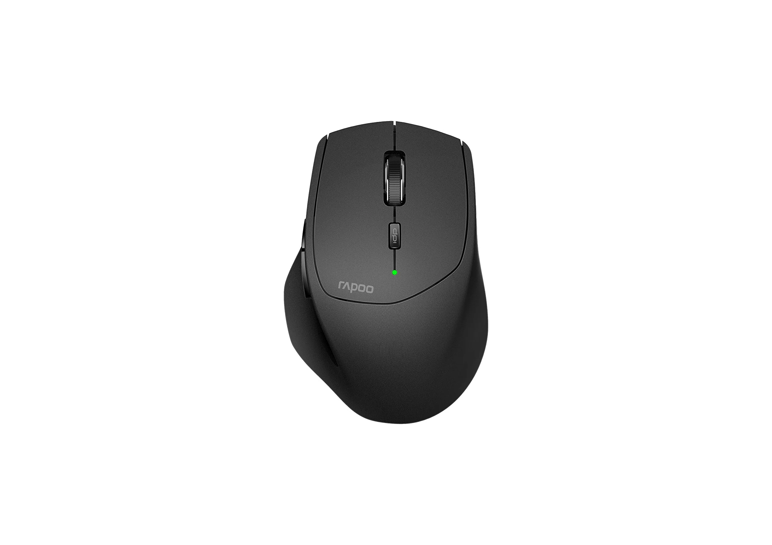 Rapoo 9500M kabelloses Tastatur-Maus Set Wireless Deskset 1600 DPI Sensor 12 Monate Batterielaufzeit flaches Aluminium Design DE-Layout QWERTZ PC & Mac - schwarz - Image 6