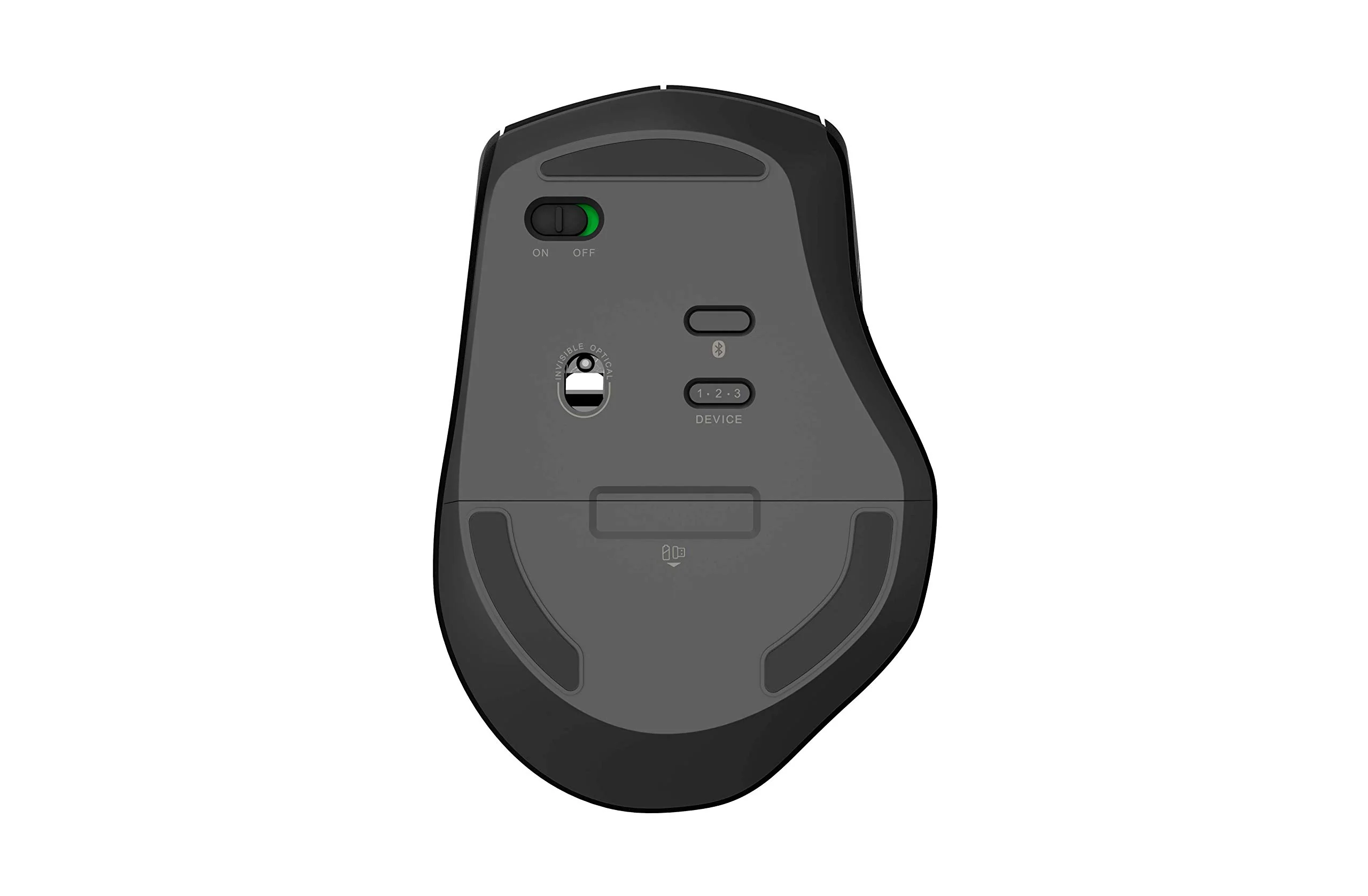 Rapoo 9500M kabelloses Tastatur-Maus Set Wireless Deskset 1600 DPI Sensor 12 Monate Batterielaufzeit flaches Aluminium Design DE-Layout QWERTZ PC & Mac - schwarz - Image 7
