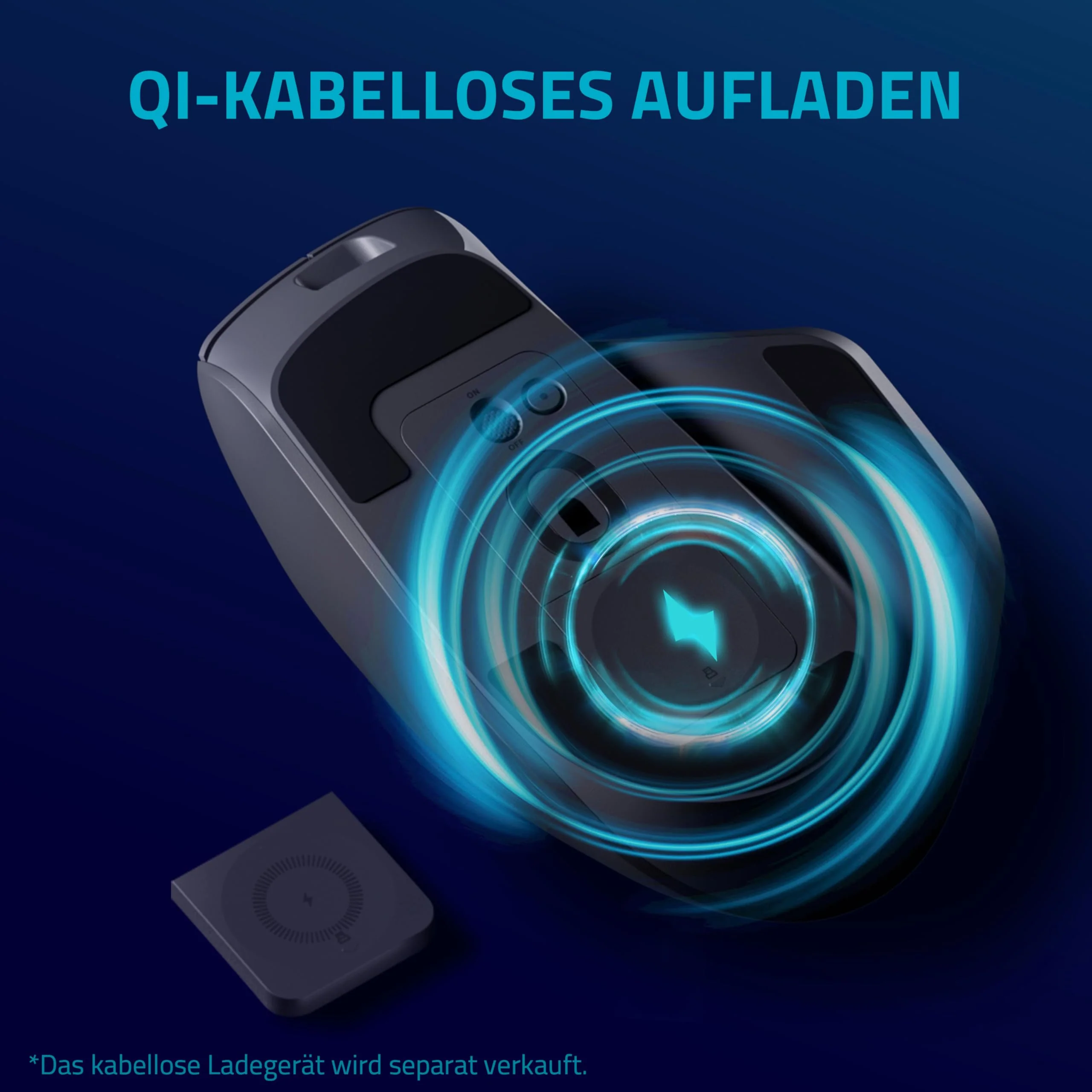 Rapoo VT0PRO kabellose 2,4 GHz High-Performance Gaming-Maus mit 26000 DPI optischem Sensor, 50 G Beschleunigung, 650 IPS, bis zu 160h Akkulaufzeit, PC/Mac - Schwarz - Image 3