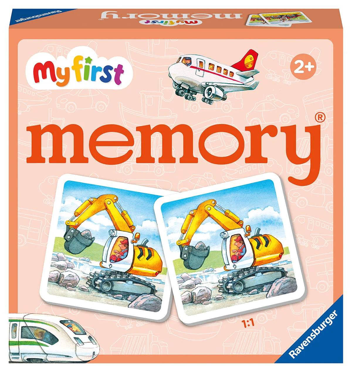 Ravensburger - 20878 - My First Memory® Fahrzeuge, Merk- und Suchspiel mit extra großen Bildkarten für Kinder ab 2 Jahren - Image 7