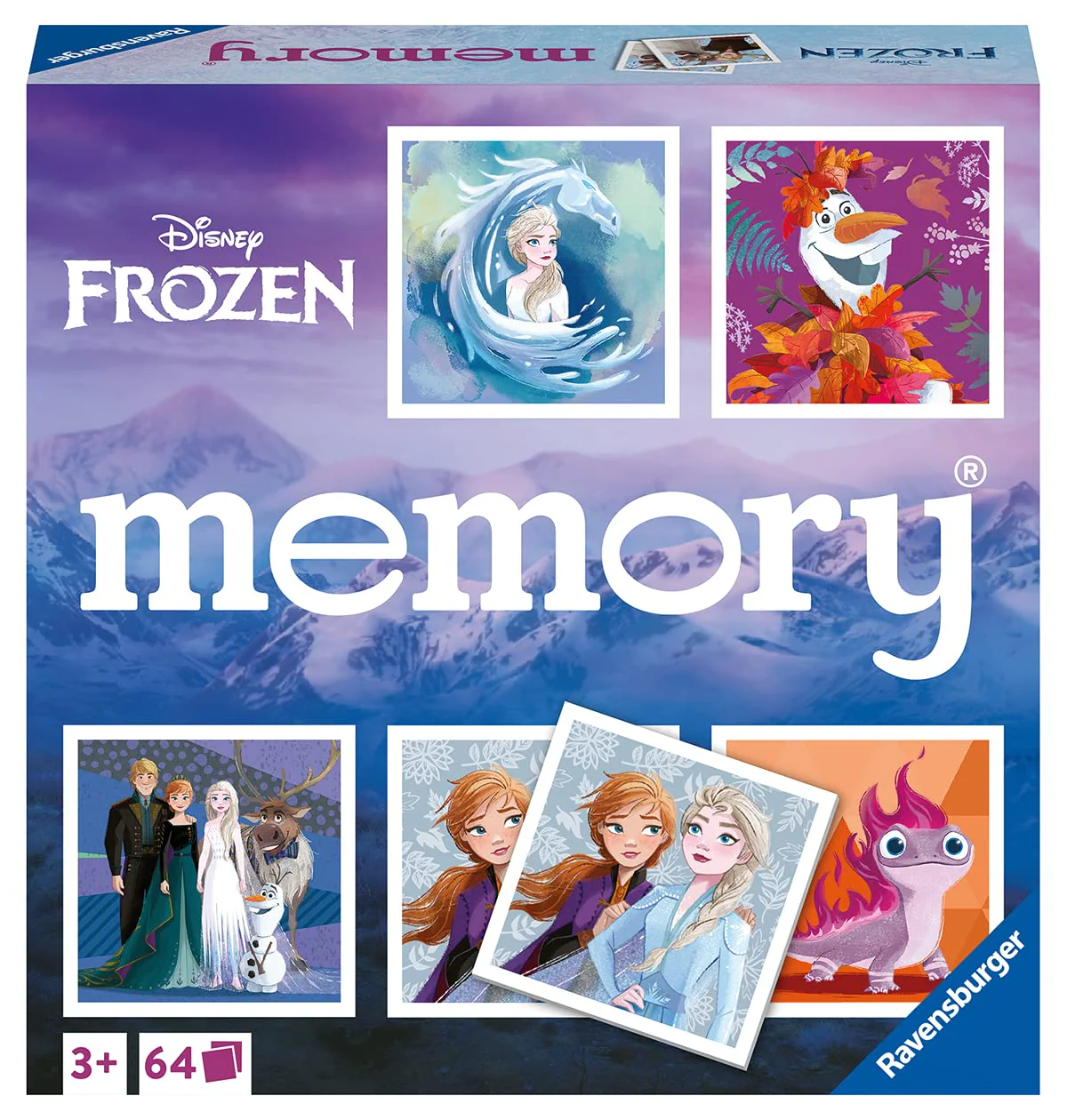 Ravensburger - 20890 - Disney Frozen Memory®, der Spieleklassiker für alle Frozen Fans, Merkspiel für 2-8 Spieler ab 3 Jahren - Image 6