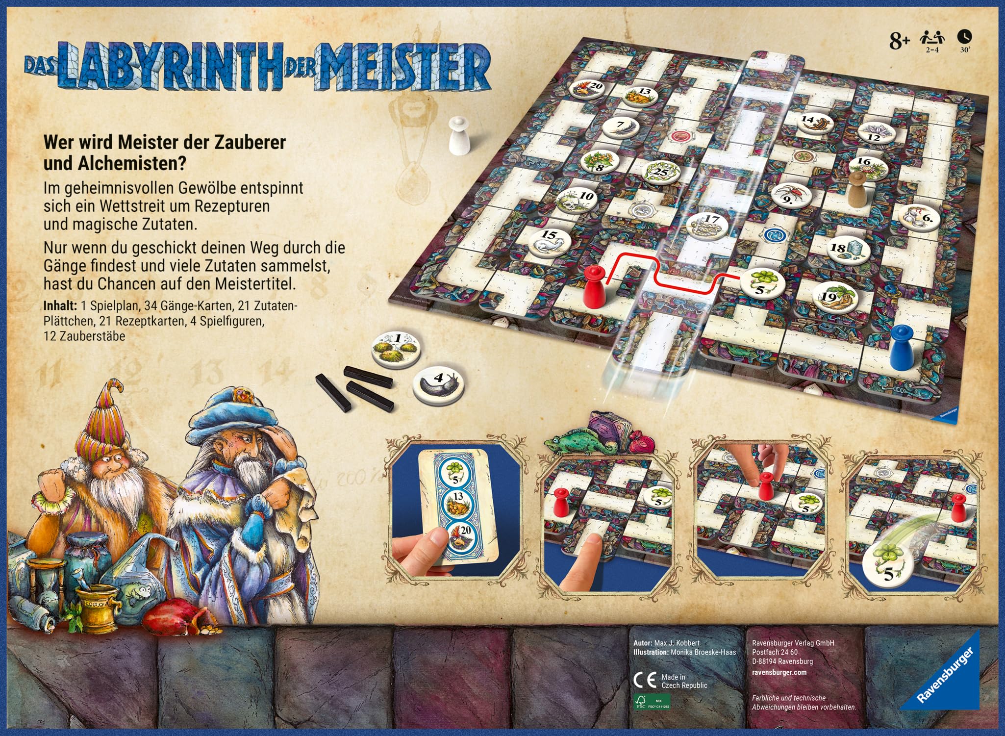 Ravensburger 22474 Labyrinth der Meister - Die Meisterversion des verrückten Labyrinths für 2-4 Personen ab 9 Jahren - Image 3