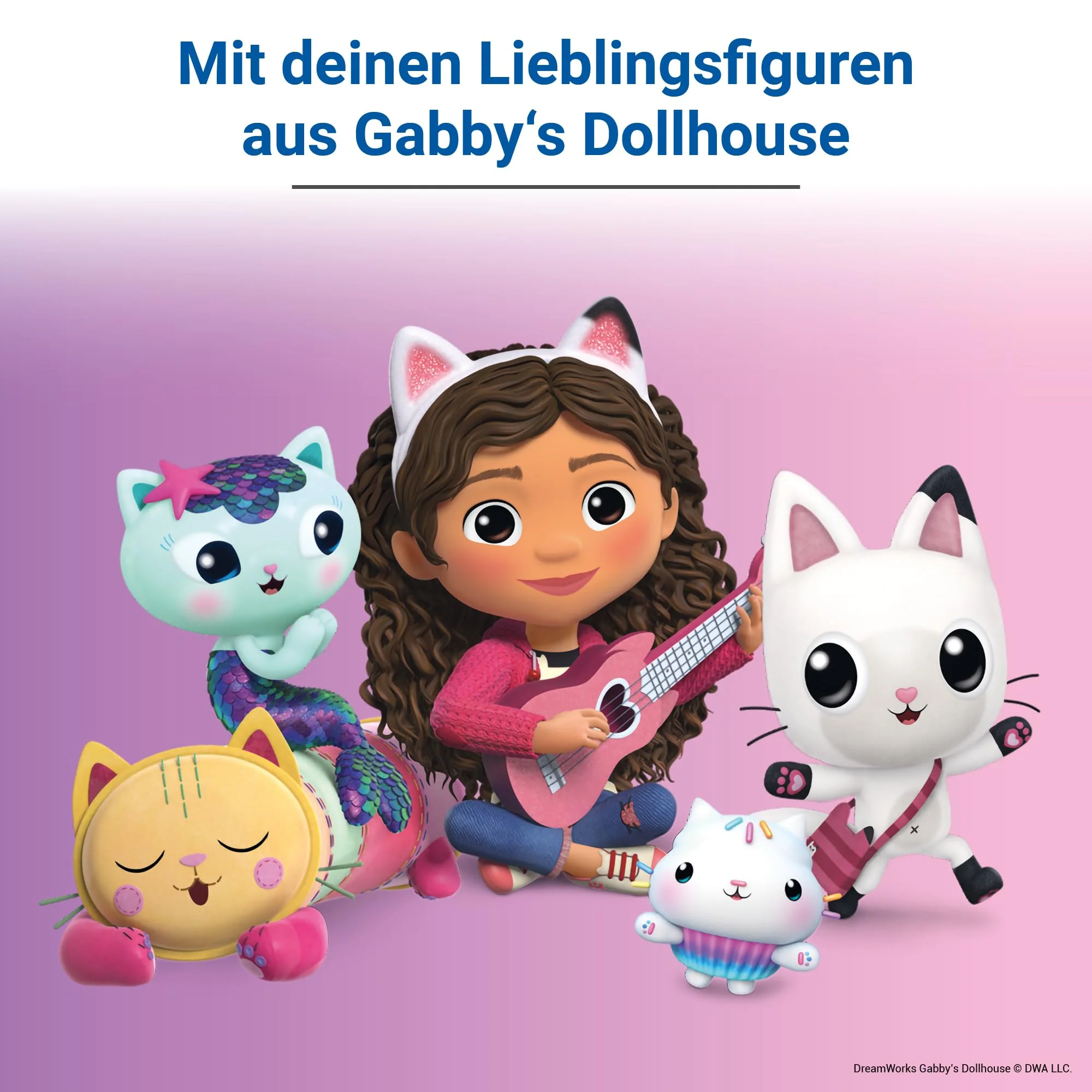 Ravensburger 22648 Gabby's Dollhouse Junior Labyrinth - Brettspiel-Klassiker als Junior Version für Fans der beliebten Serie, Gesellschaftsspiel für 2 bis 4 Spieler ab 4 Jahren - Image 3