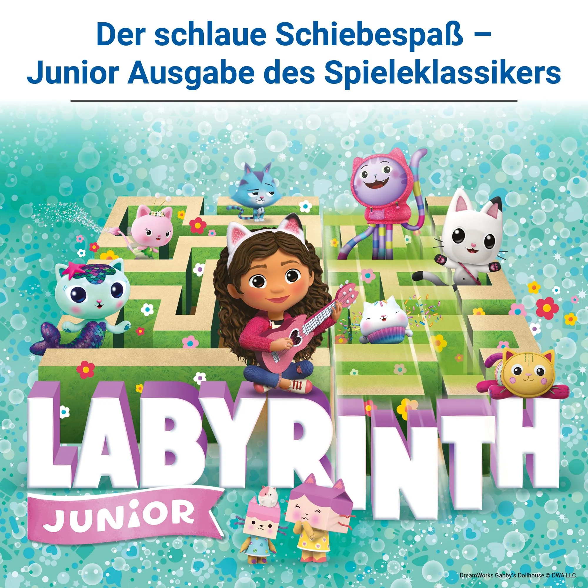 Ravensburger 22648 Gabby's Dollhouse Junior Labyrinth - Brettspiel-Klassiker als Junior Version für Fans der beliebten Serie, Gesellschaftsspiel für 2 bis 4 Spieler ab 4 Jahren - Image 6