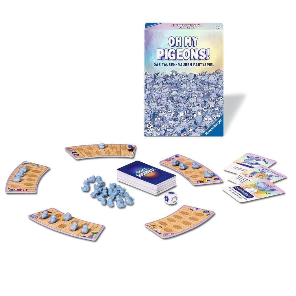 Ravensburger 22688 - Oh My Pigeons! - Das Tauben-Rauben Partyspiel - Kartenspiel und Partyspiel für 2-5 Personen ab 8 Jahren - Geburtstagsgeschenke - Image 3