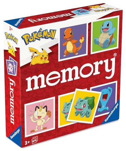 Ravensburger 24853 Memory® Pokémon - Das weltbekannte Gedächtnisspiel mit 32 Kartenpaaren, für 2-8 Pokémon-Fans ab 3 Jahren - Image 5