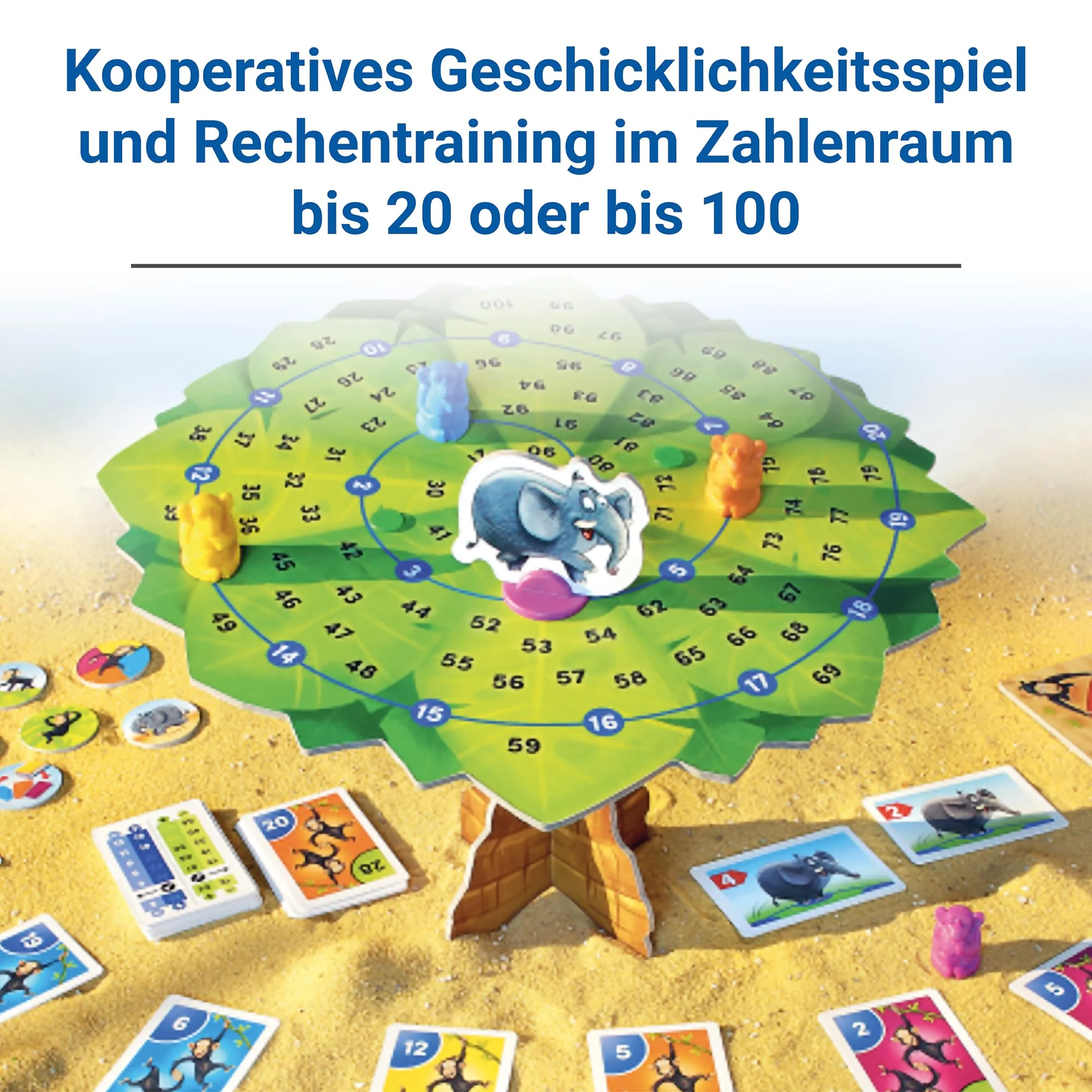 Ravensburger 24973 - Affenstarke Zahlen-Bande - Spielen und Lernen für Kinder von 6-10 Jahren, für 1-6 Spieler - Image 6