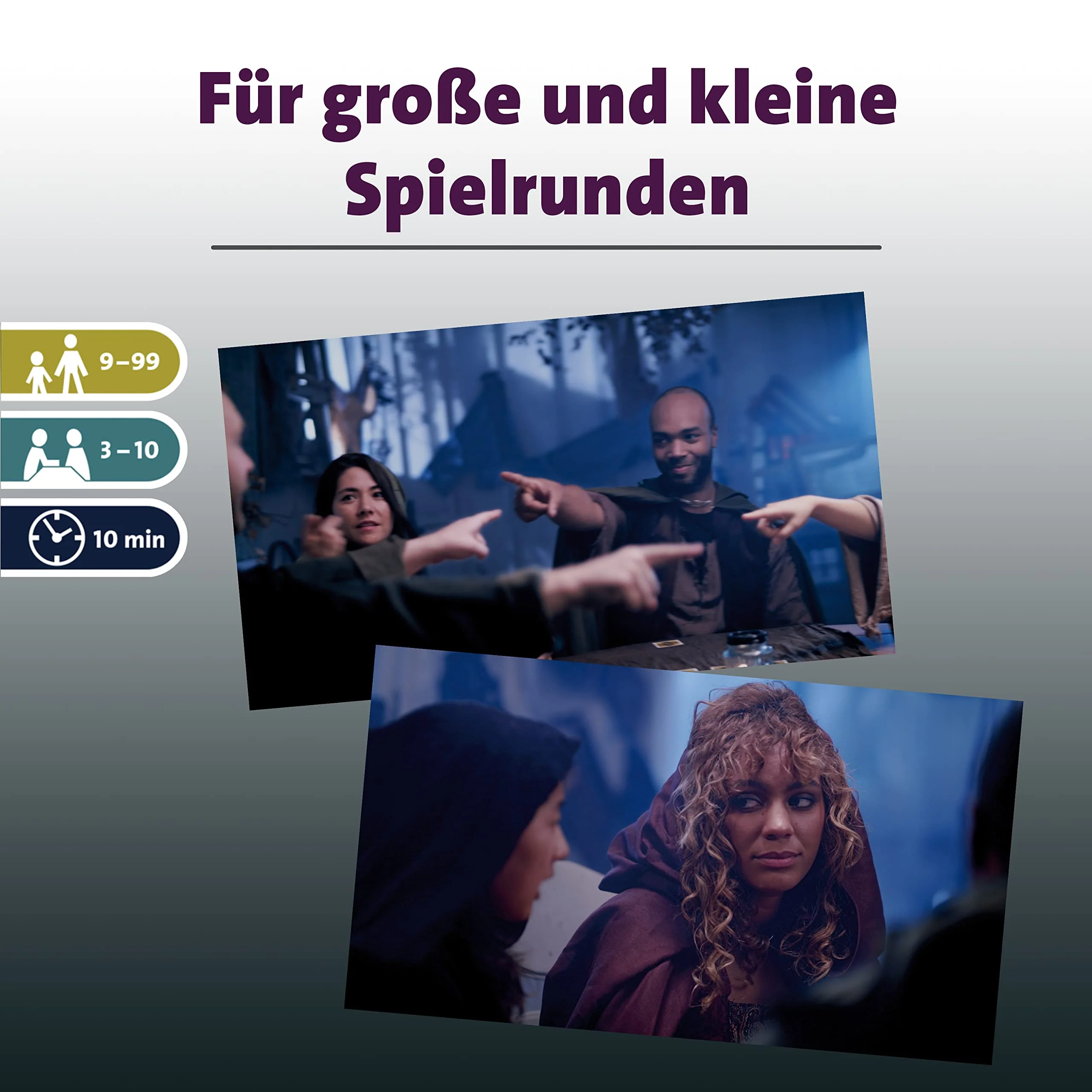 Ravensburger 26703 - Werwölfe - Vollmondnacht, Gesellschaftsspiel ab 9 Jahren, Actionsspiel für 3-10 Spieler, Spielereihe - Image 2