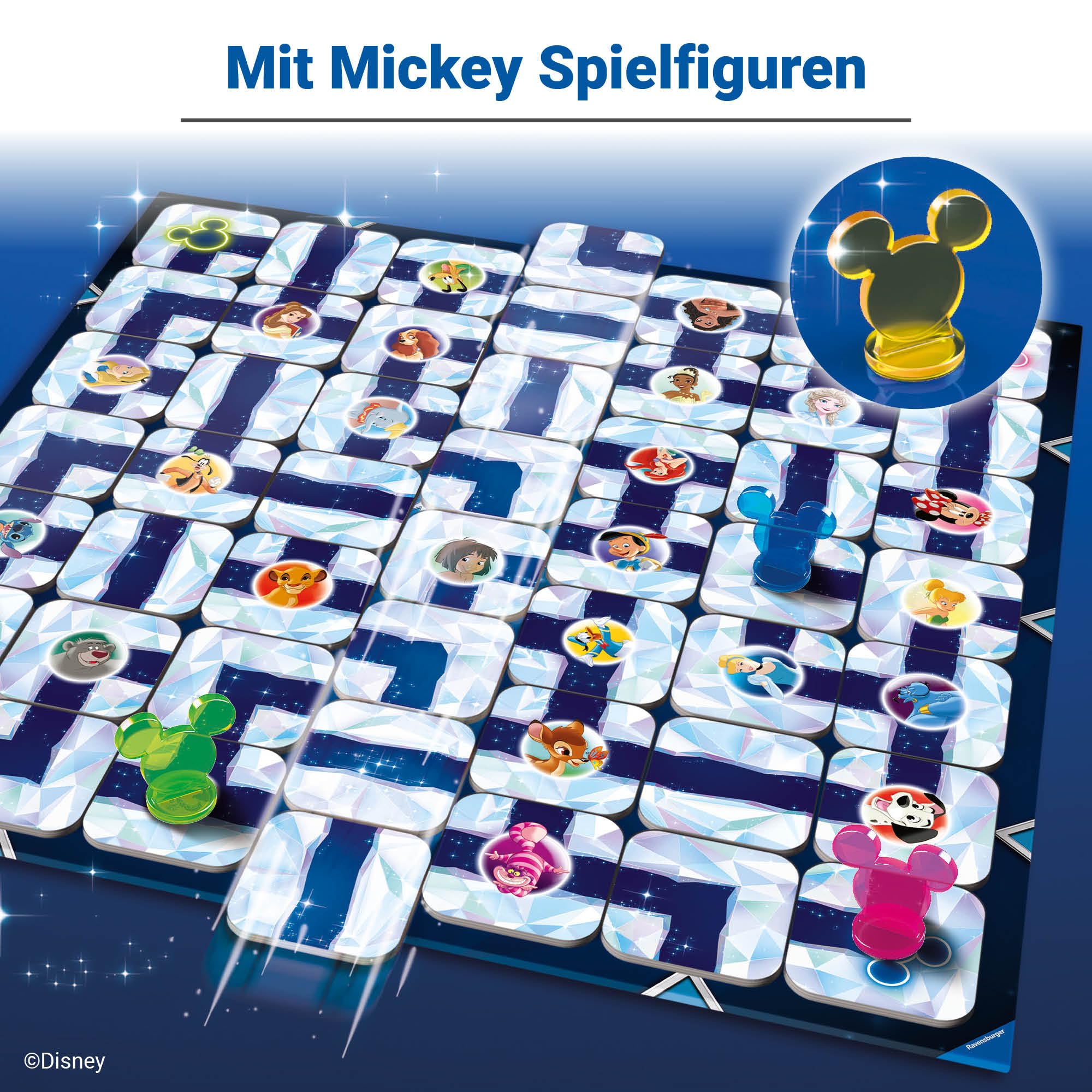 Ravensburger 27460 - Disney Labyrinth - Der Familienspiel-Klassiker für 2-4 Spieler, Spiel ab 7 Jahren mit den beliebtesten Disney Charakteren - Image 3