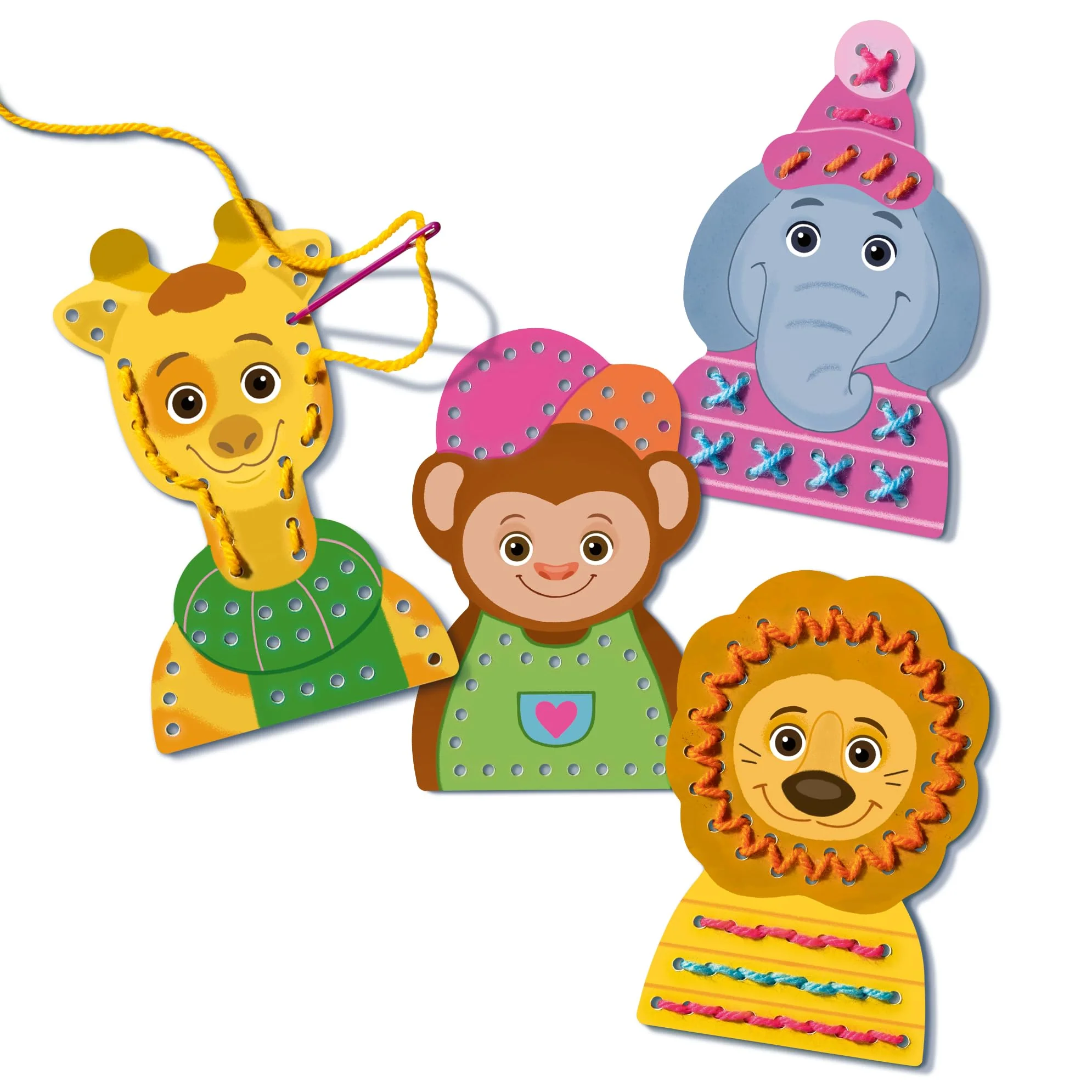 Ravensburger BeCreative Erstes Sticken - Bastelset für Kinder ab 4 Jahren, Erstes Sticken für Mädchen und Jungen - 25536 - Geburtstagsgeschenke, Deko selber basteln - Image 2