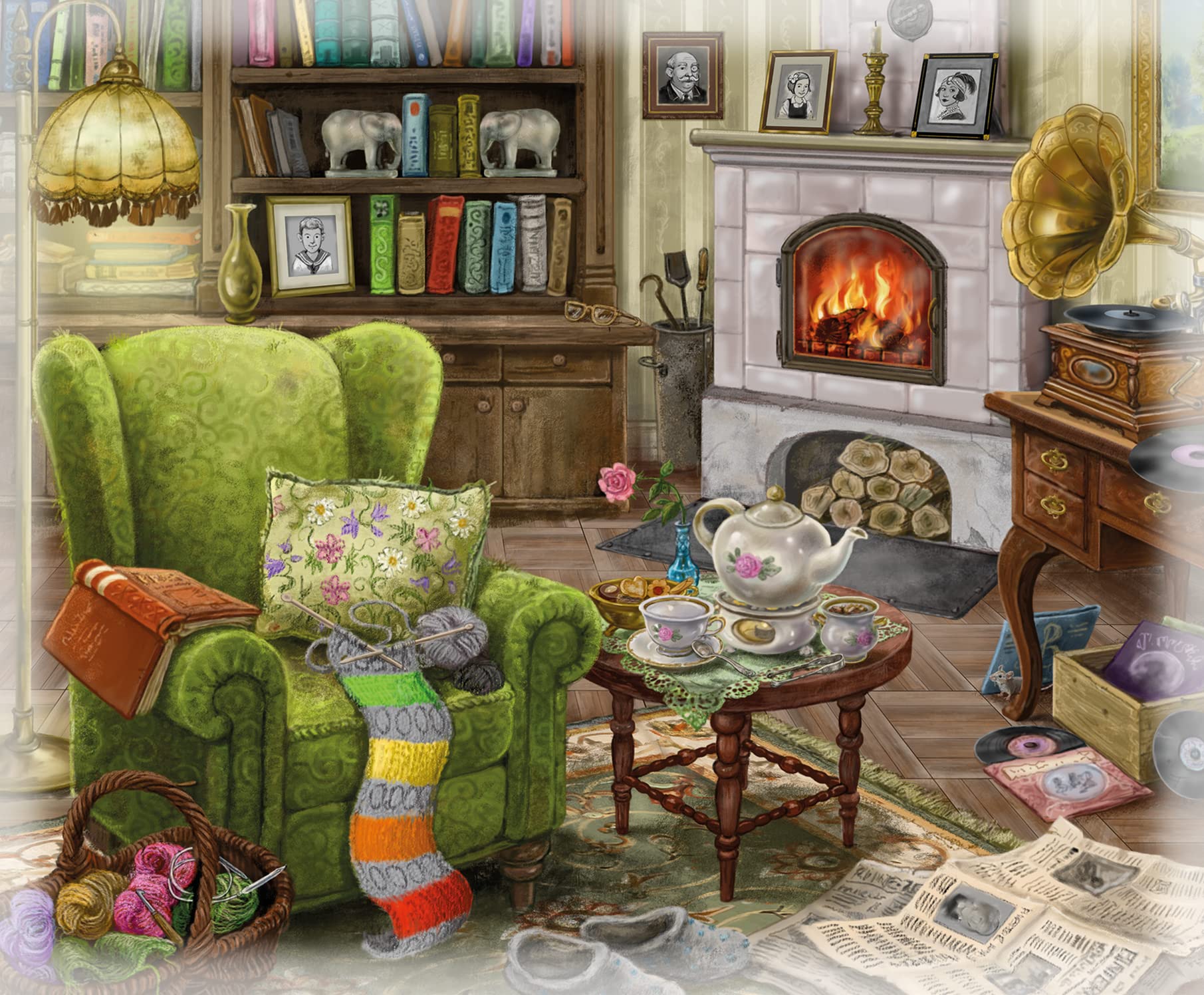 Ravensburger EXIT Puzzle - Das geisterhafte Gutshaus - 6X 99 Teile Puzzle für rätselbegeisterte Erwachsene und Kinder ab 10 Jahren - Image 3