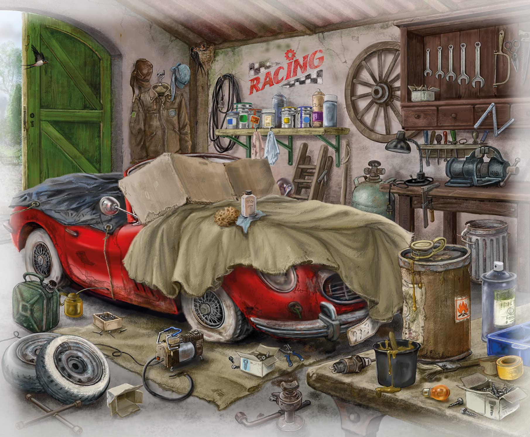 Ravensburger EXIT Puzzle - Das geisterhafte Gutshaus - 6X 99 Teile Puzzle für rätselbegeisterte Erwachsene und Kinder ab 10 Jahren - Image 7