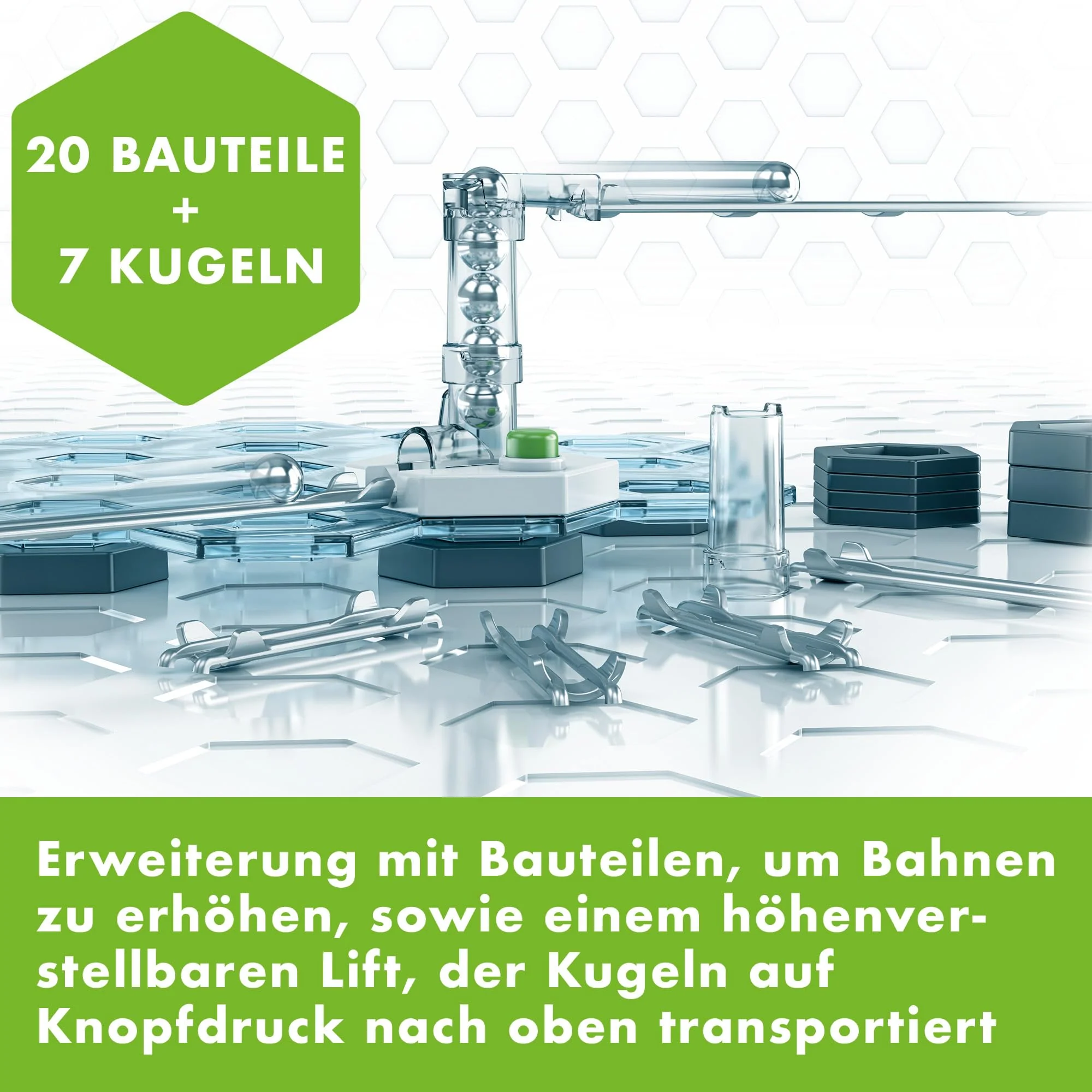 Ravensburger GraviTrax Extension Lift 22419 - Erweiterung für deine Kugelbahn - Murmelbahn und Konstruktionsspielzeug ab 8 Jahre - Image 7