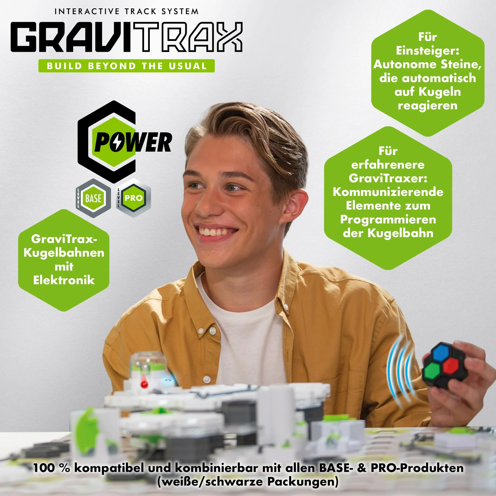 Ravensburger GraviTrax POWER Element Light 27467 - elektronische Erweiterung für deine Kugelbahn - Murmelbahn und Konstruktionsspielzeug ab 8 Jahre - Image 3