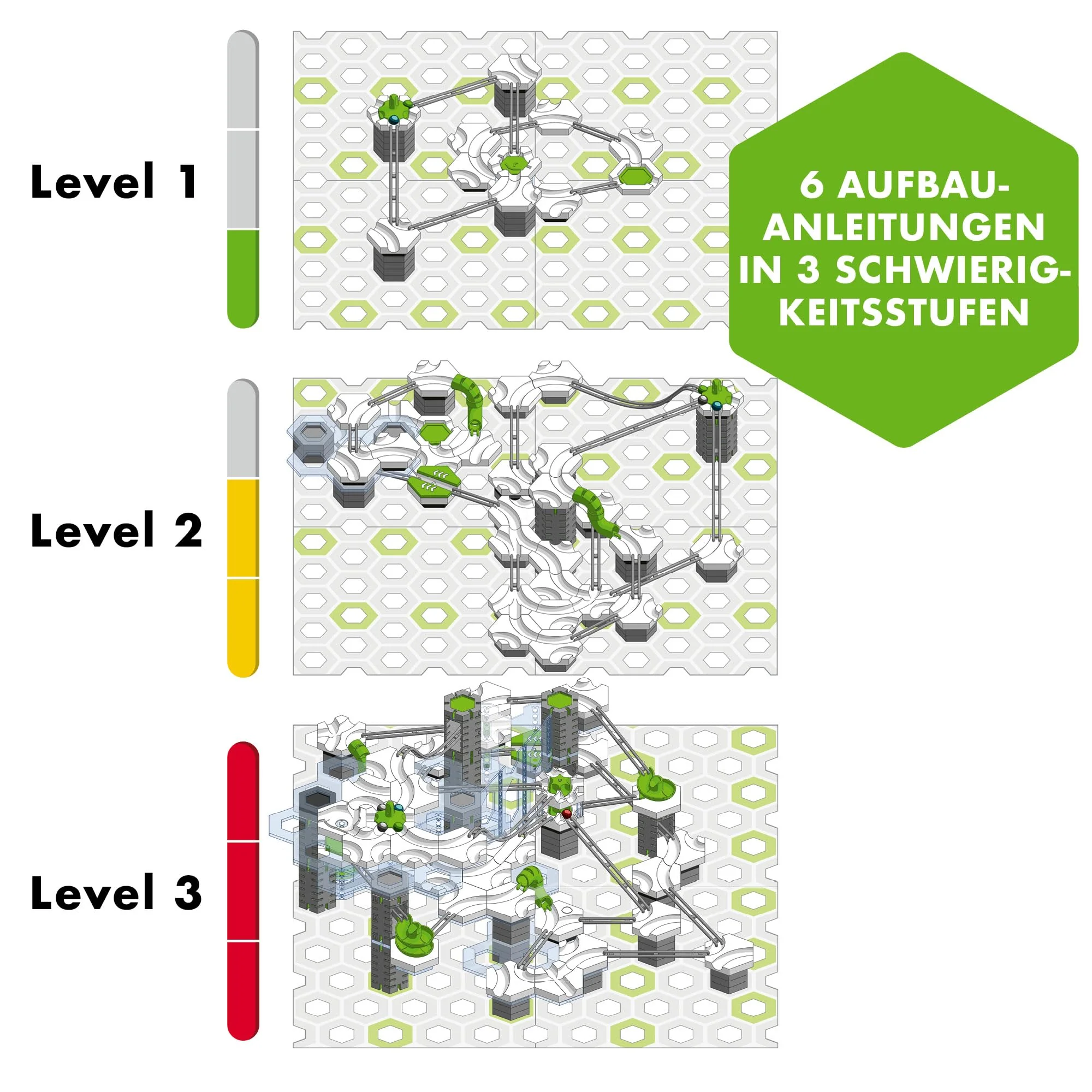 Ravensburger GraviTrax PRO Starter-Set Drop'n'Roll 27463 - Besonderes Starterset der PRO-Linie für Deine Kugelbahn Murmelbahn und Konstruktionsspielzeug ab 8 Jahre - Image 6